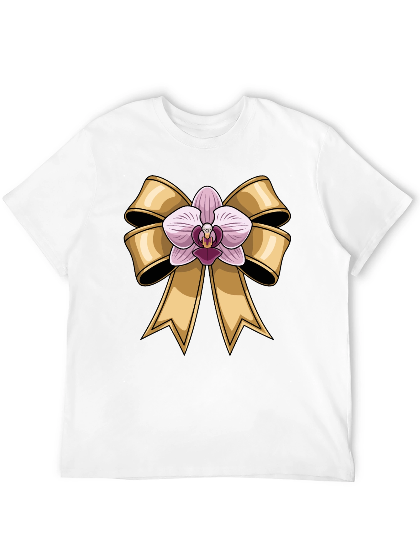 Black Orchid Bow Black T-Shirt view 12