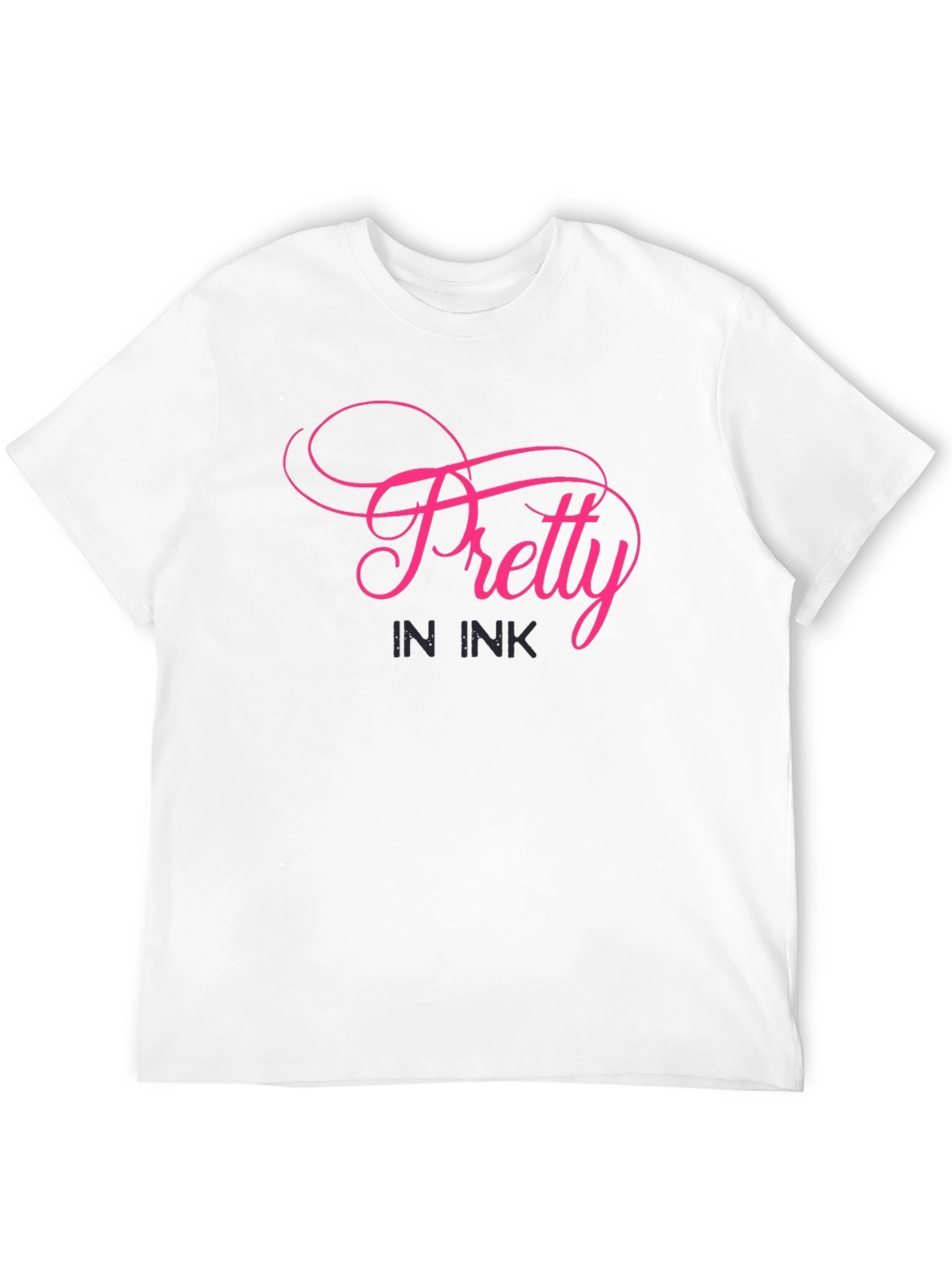 Pretty in Ink Graphic T-Shirt - Stylish Tattoo Lover Tee - 12
