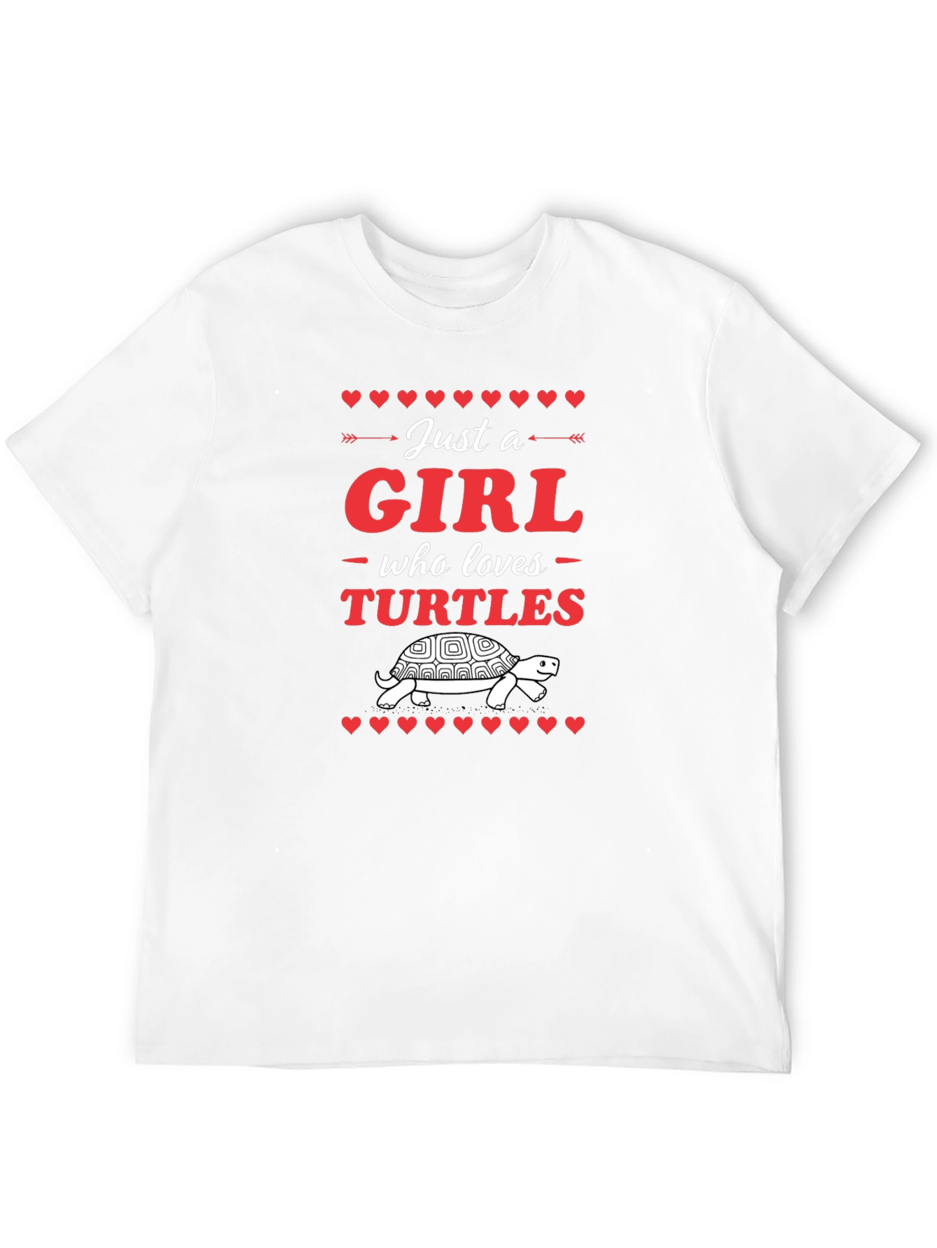 Black Girl Who Loves Turtles Black T-Shirt view 12