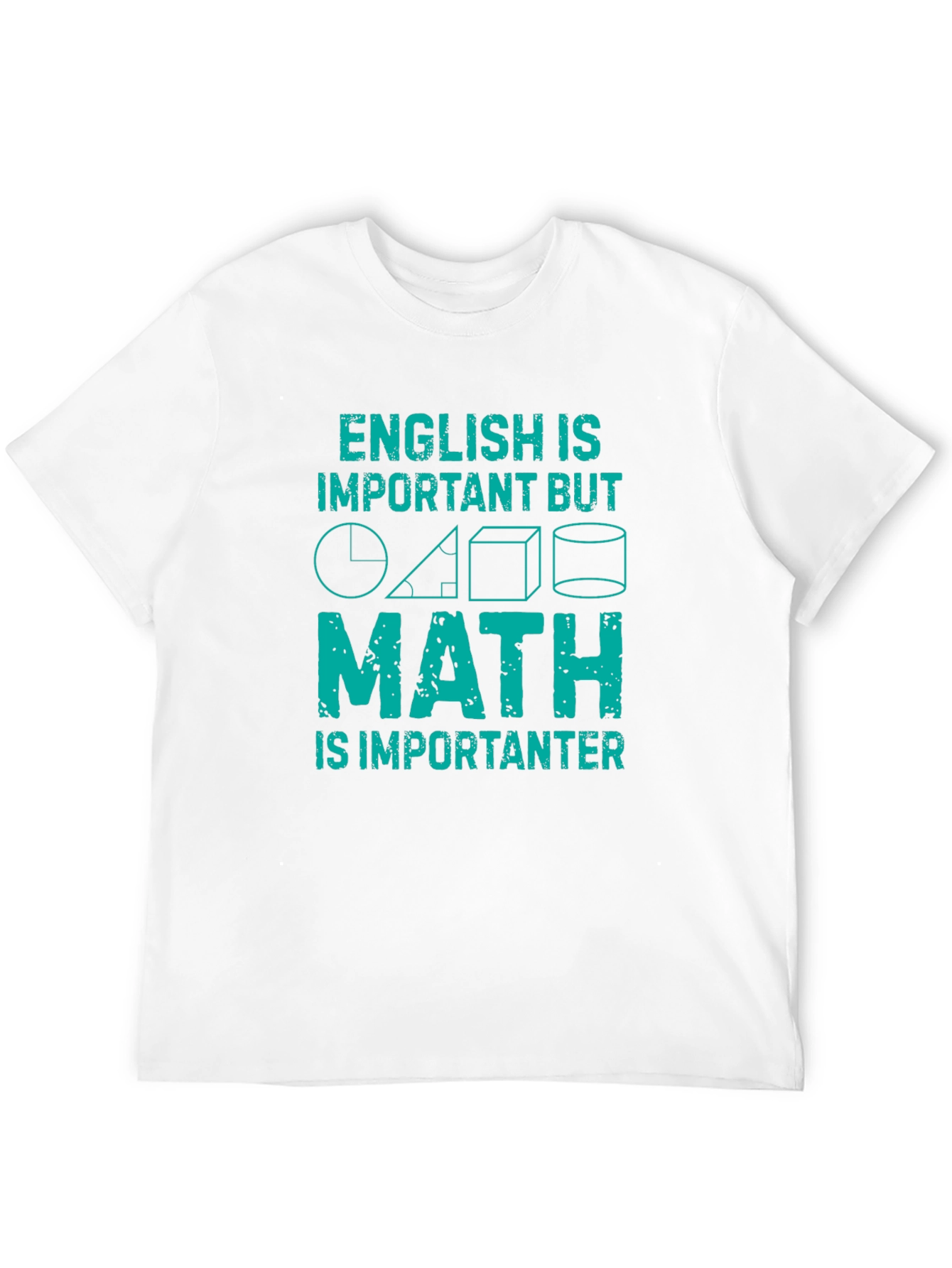 Black Math is Importanter T-Shirt - Funny Math Lover Tee view 12