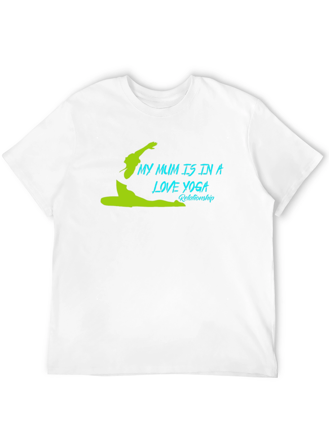 Black Yoga Mum Black T-Shirt view 12