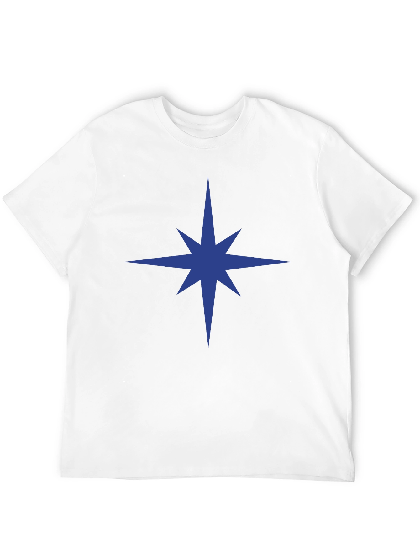 Black Star Graphic Black T-Shirt - Men's Casual Tee view 12