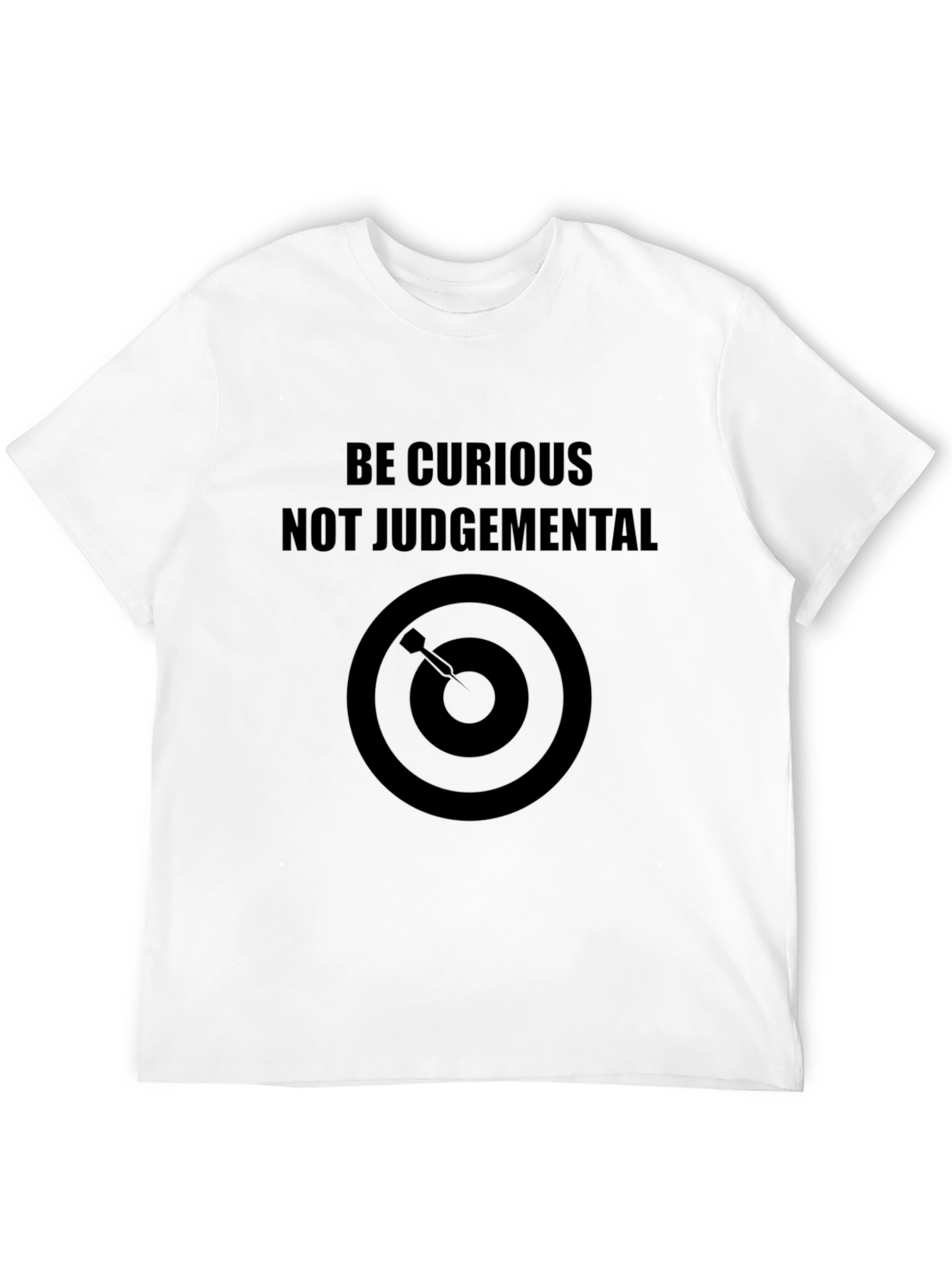 Black Curious, Not Judgemental Graphic Tee view 12