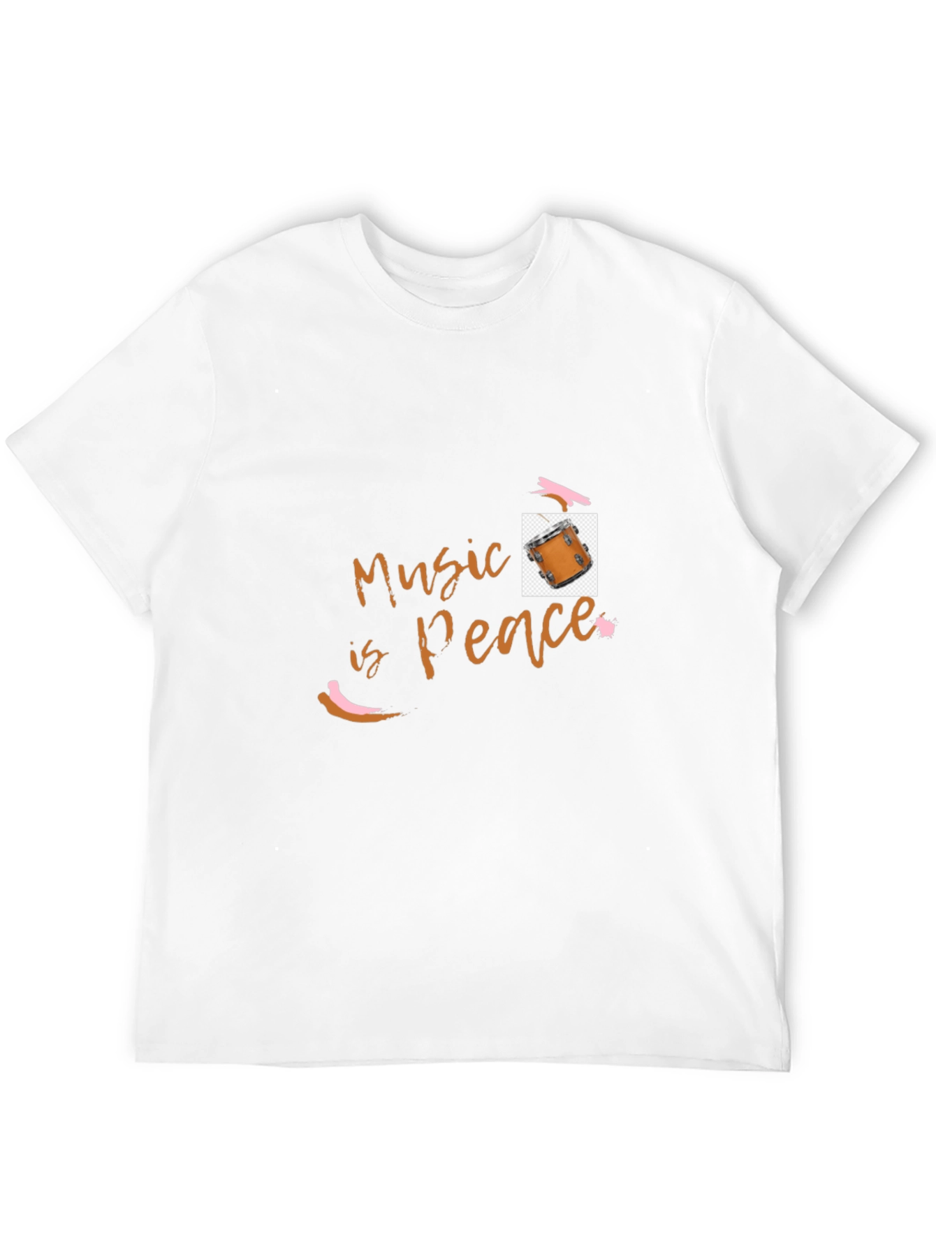 Black Music is Peace Black Graphic Tee view 12