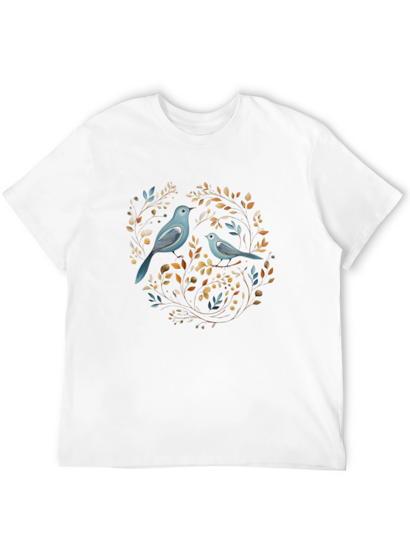 Black Birds & Branches Graphic Tee - Stylish Comfort view 12
