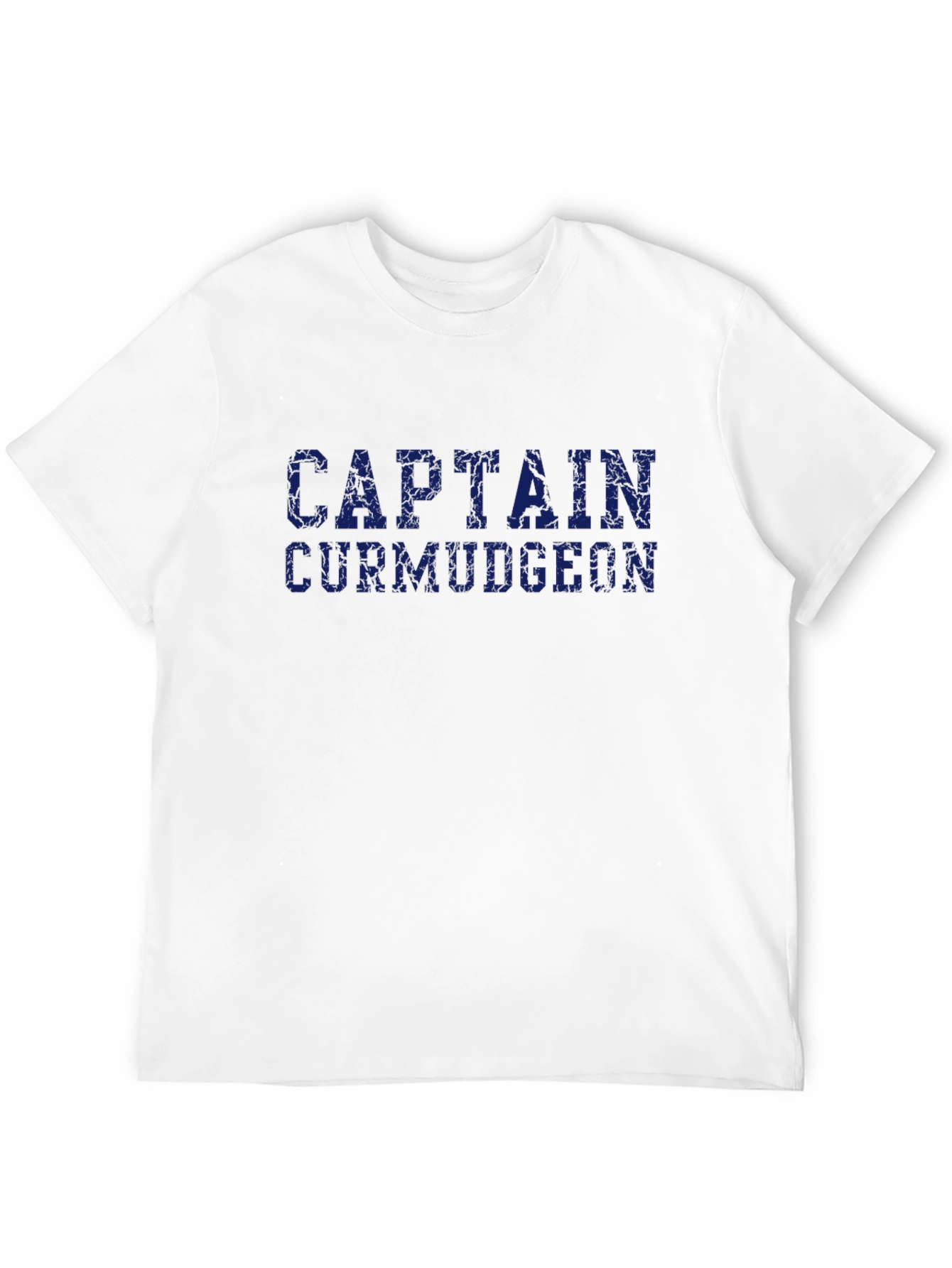 Black Captain Curmudgeon Graphic T-Shirt - Black view 12