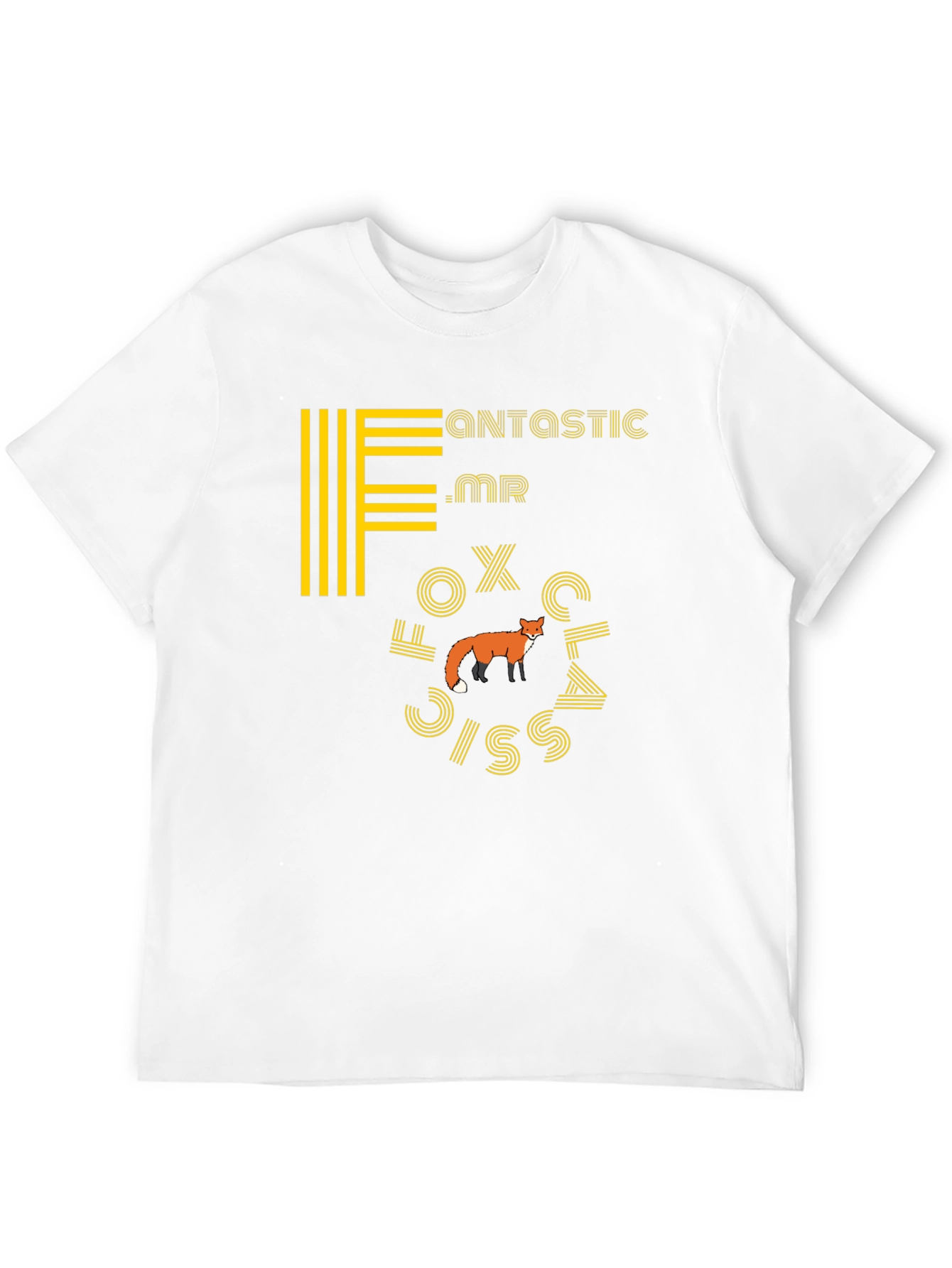 Black Fantastic Mr. Fox T-Shirt - Stylish Graphic Tee view 12