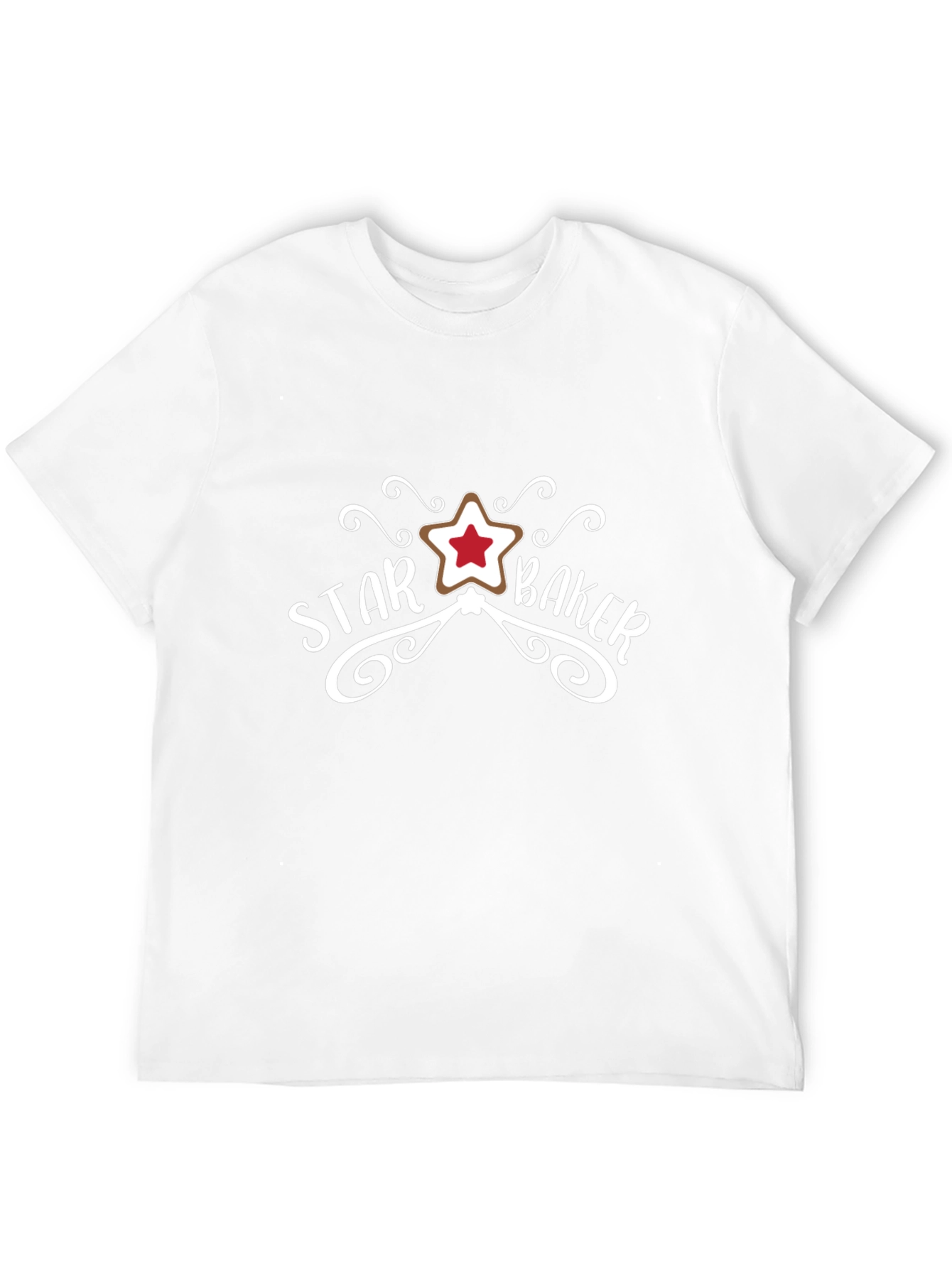 Black Star Baker Graphic T-Shirt - Baking Enthusiast Tee view 12