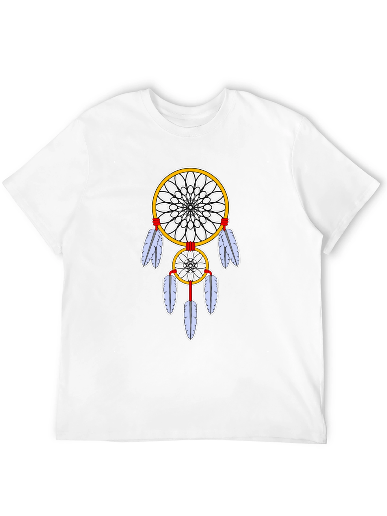 Black Dreamcatcher Graphic Tee - Native American Style view 12