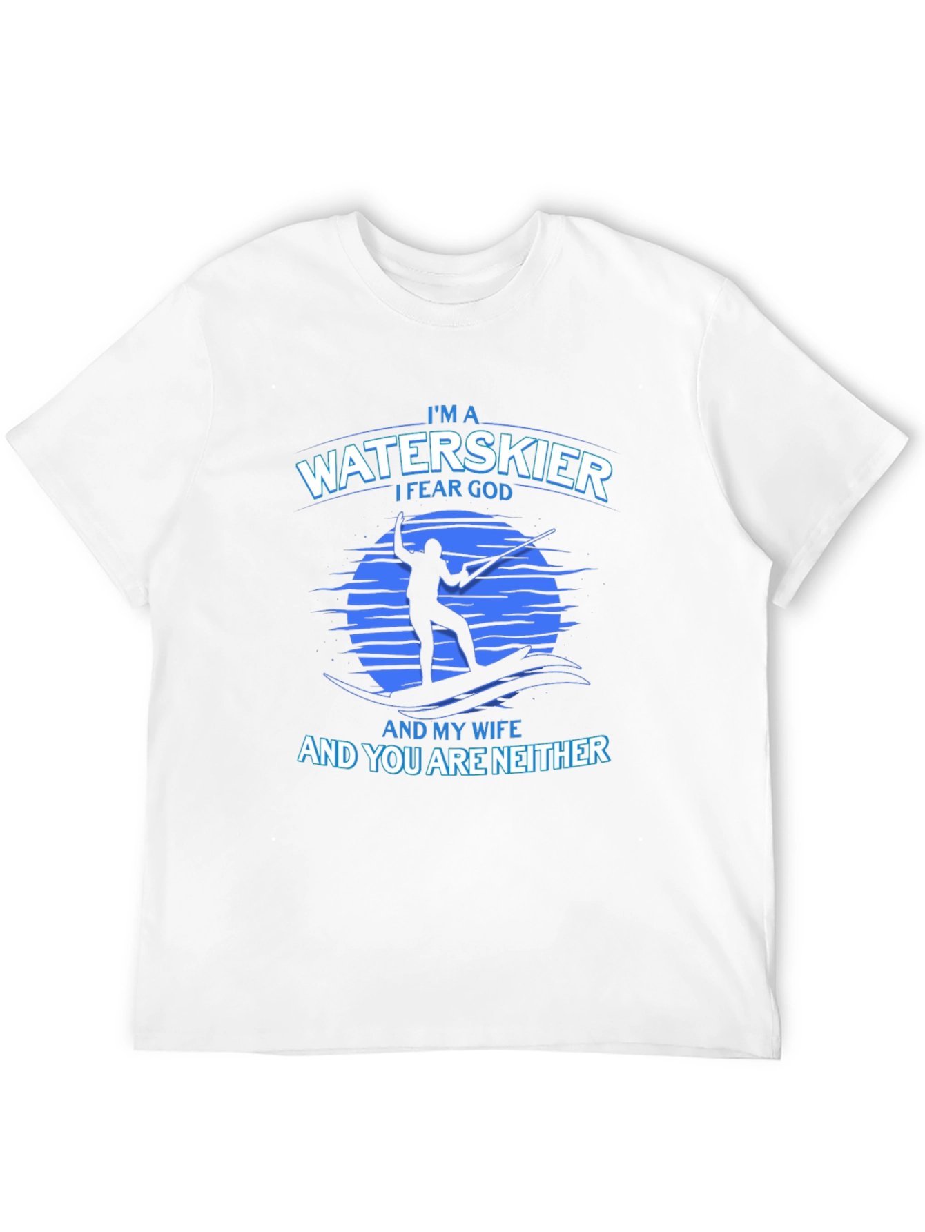 Black Waterskier I Fear God T-Shirt view 12