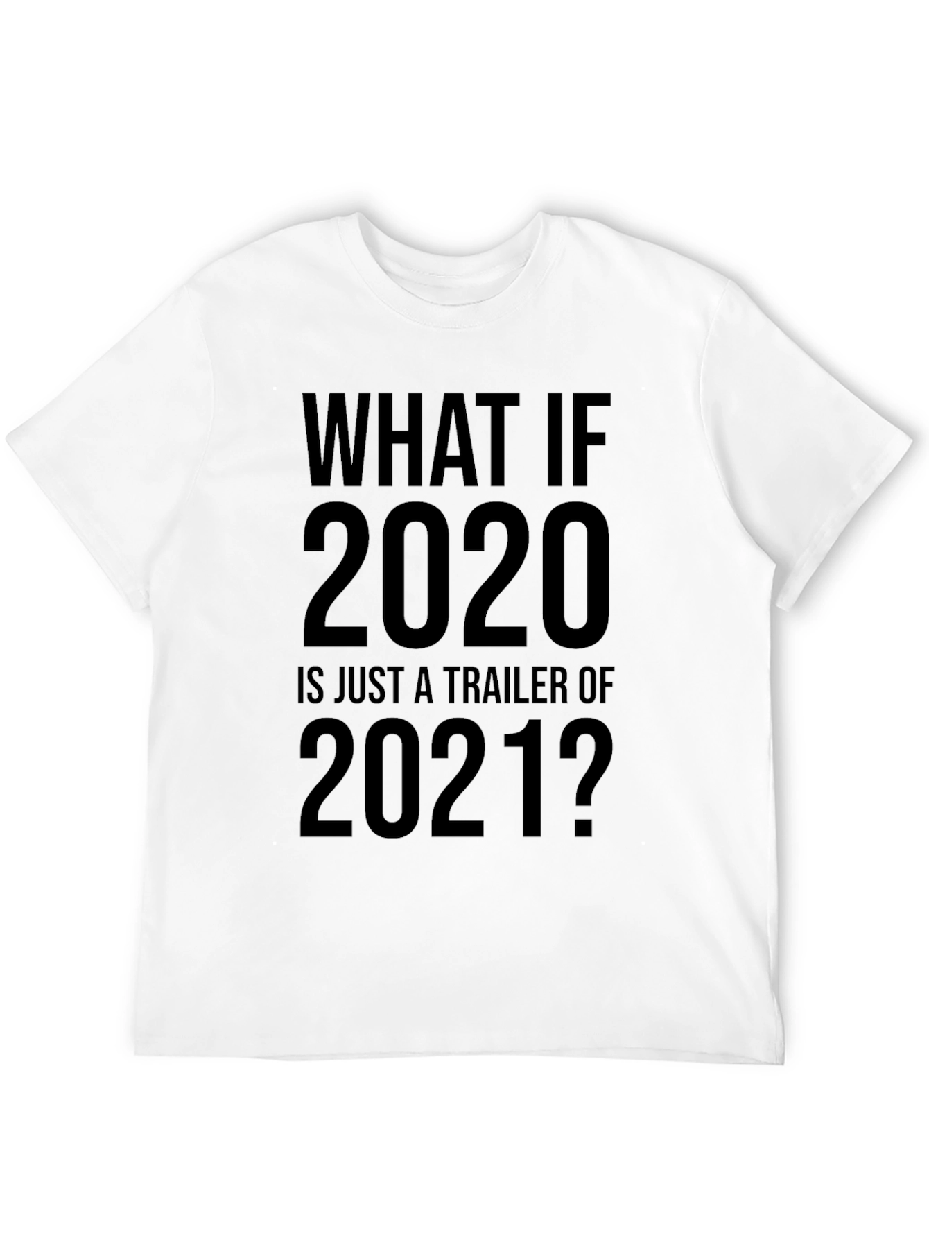 Black Funny 2020 Trailer 2021 Graphic T-Shirt view 12