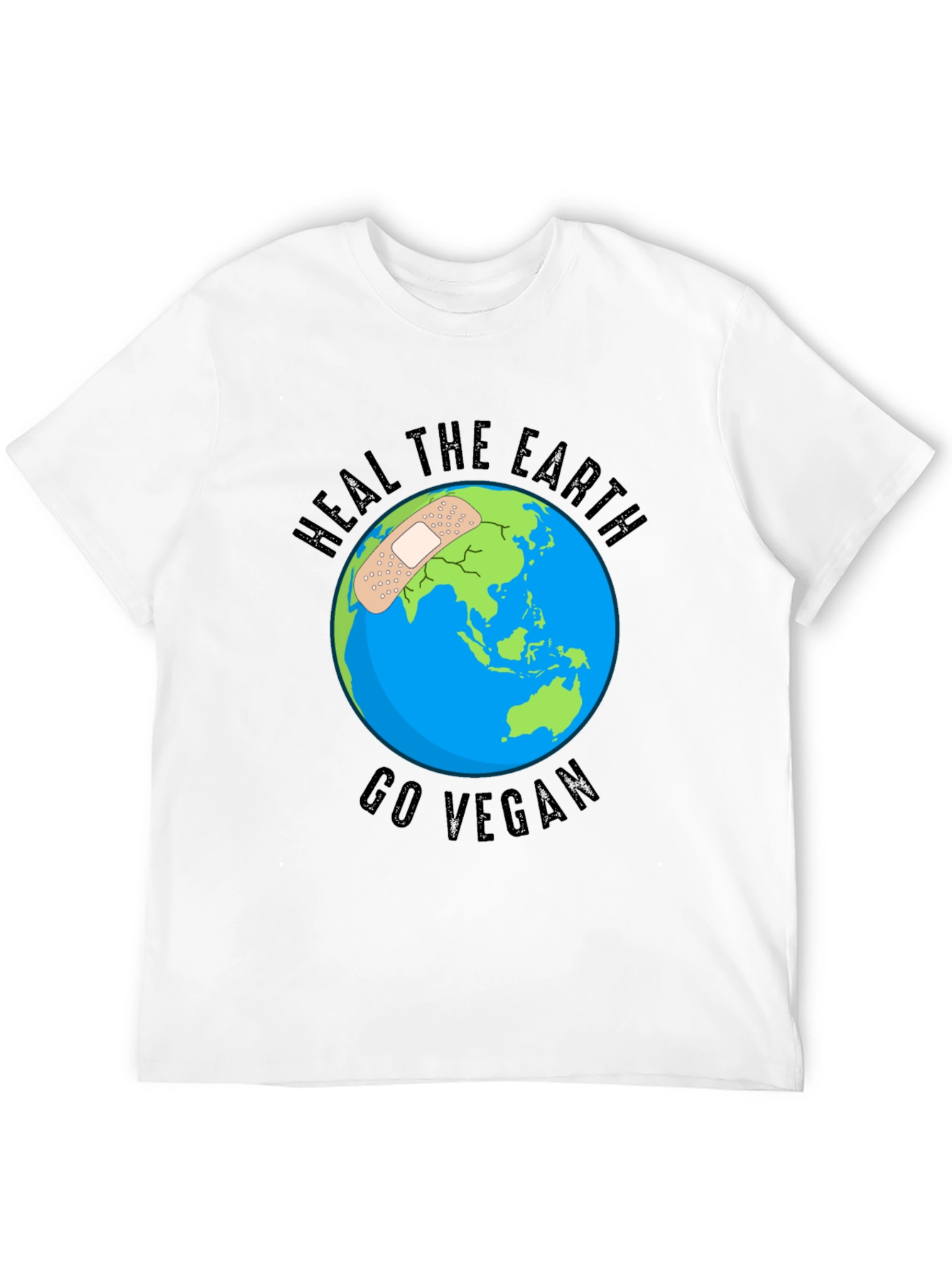 Heal the Earth Go Vegan T-Shirt - 12