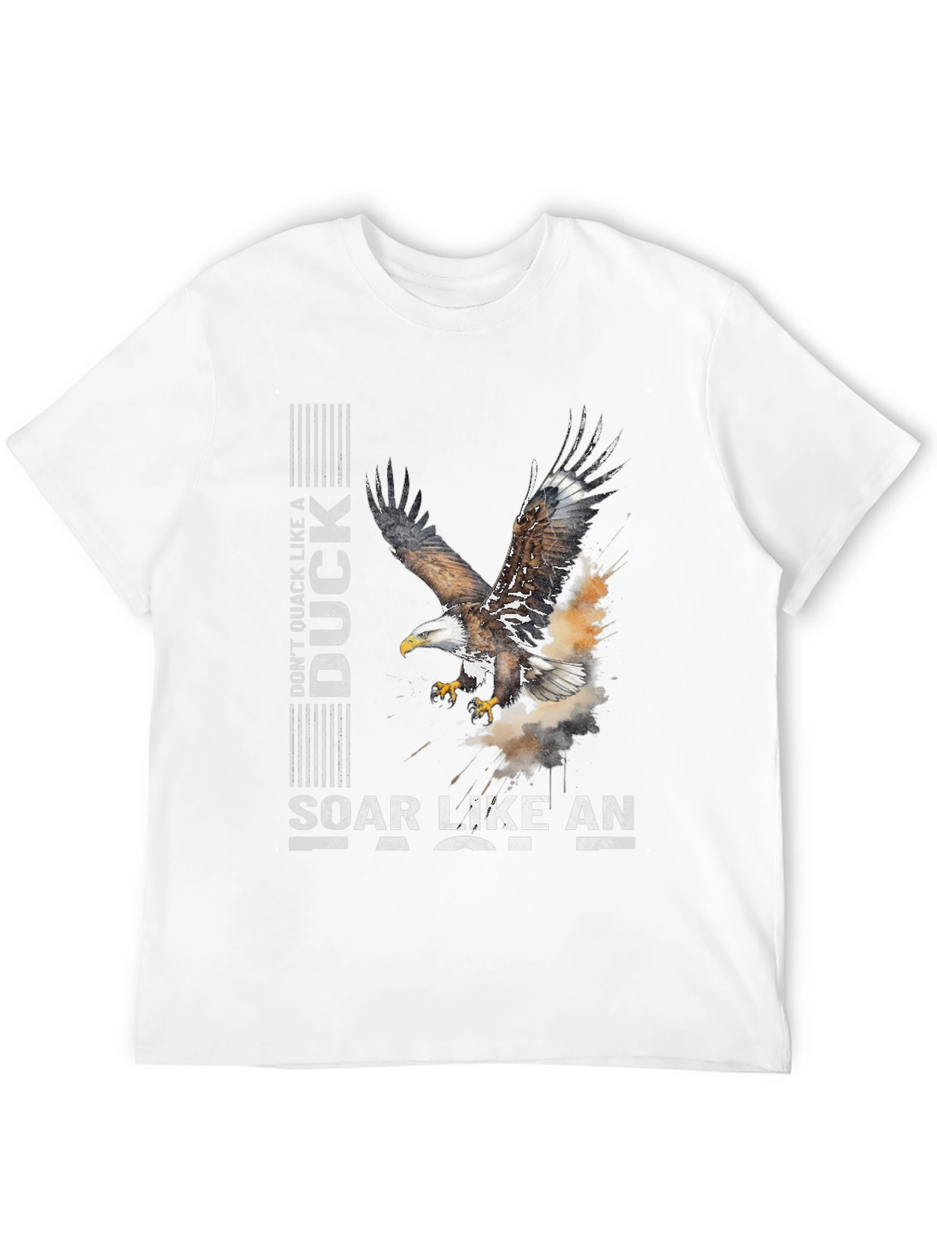 Black Don't Quack Like a Duck, Soar Like an Eagle Graphic Tee view 12