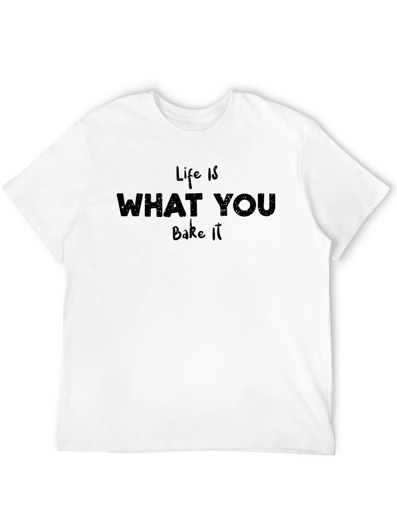 Black Life is What You Bake It - Black T-Shirt view 12