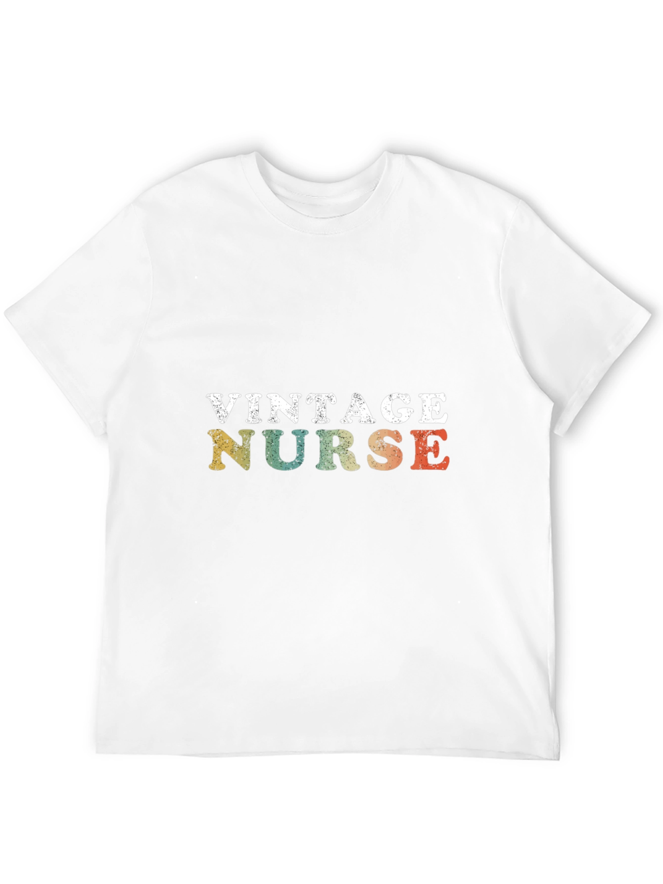 Black Vintage Nurse Graphic T-Shirt - Classic Retro Style view 12