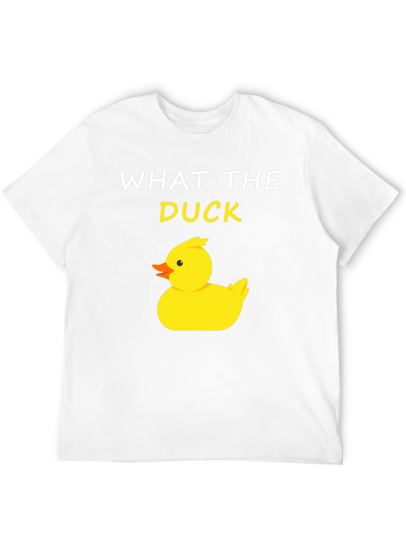 Black What The Duck T-Shirt - Funny Duck Tee view 12