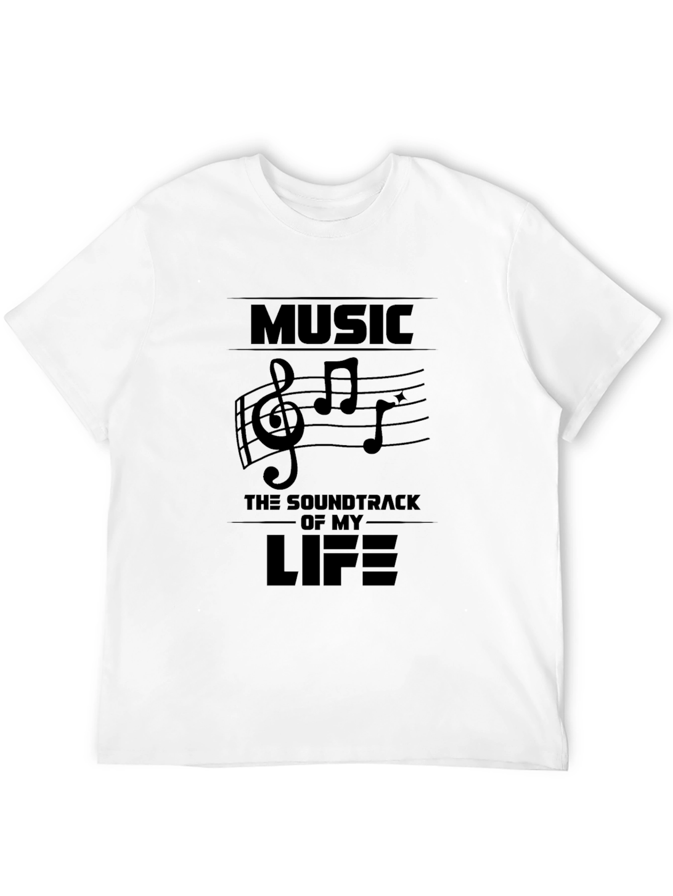 Black Music is My Life Graphic T-Shirt view 12