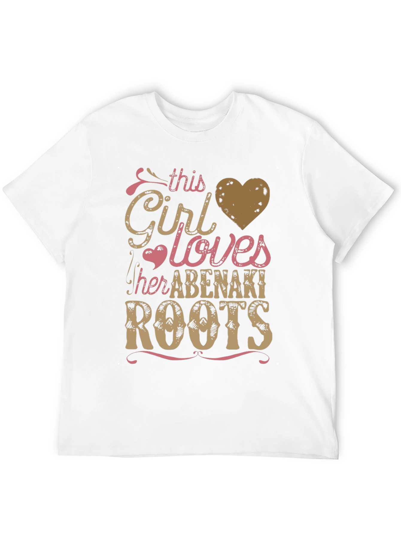 Abenaki Roots Girl's T-Shirt - 12