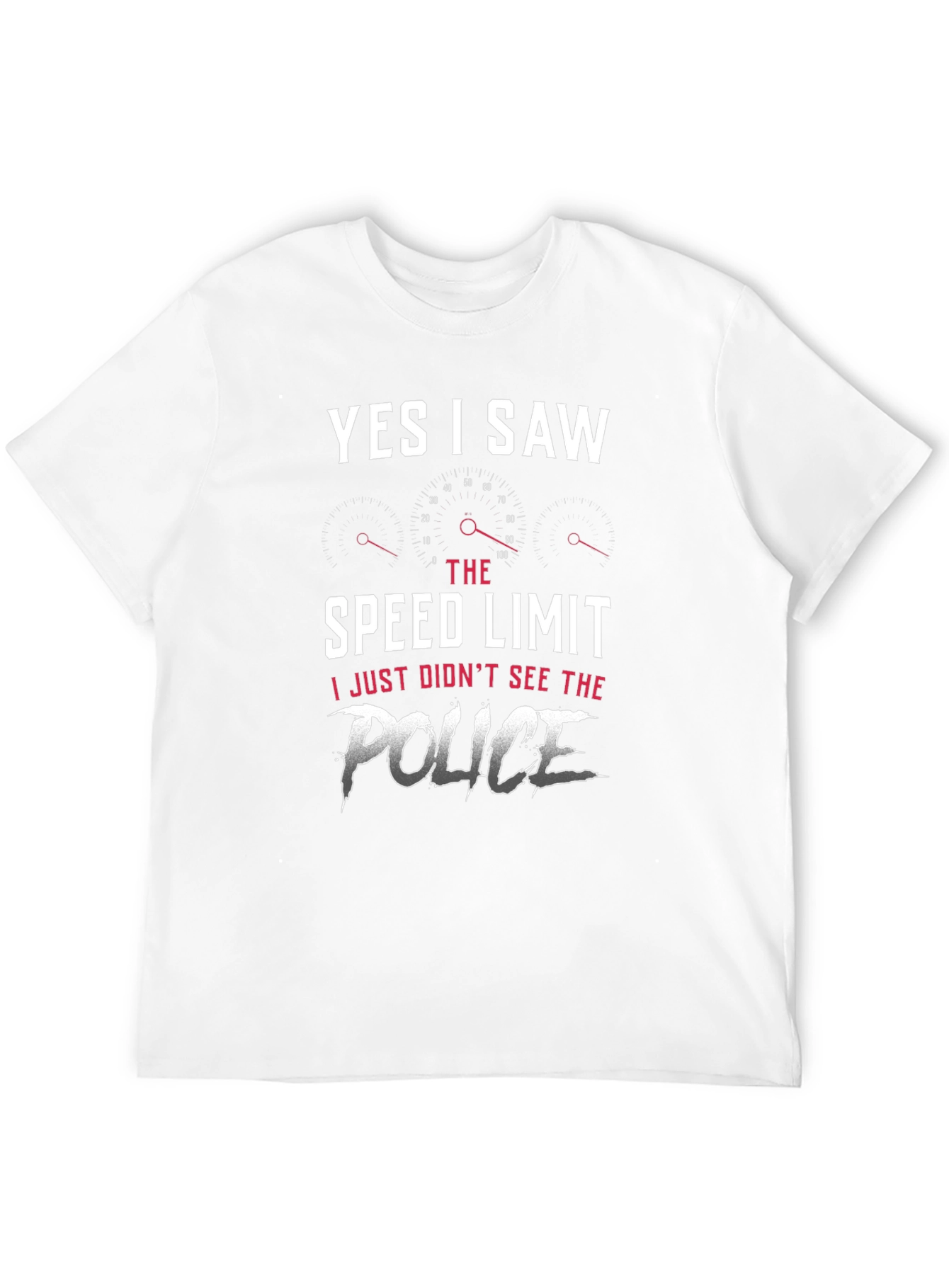 Black Yes I Saw the Speed Limit T-Shirt - Funny Car Enthusiast Tee view 12