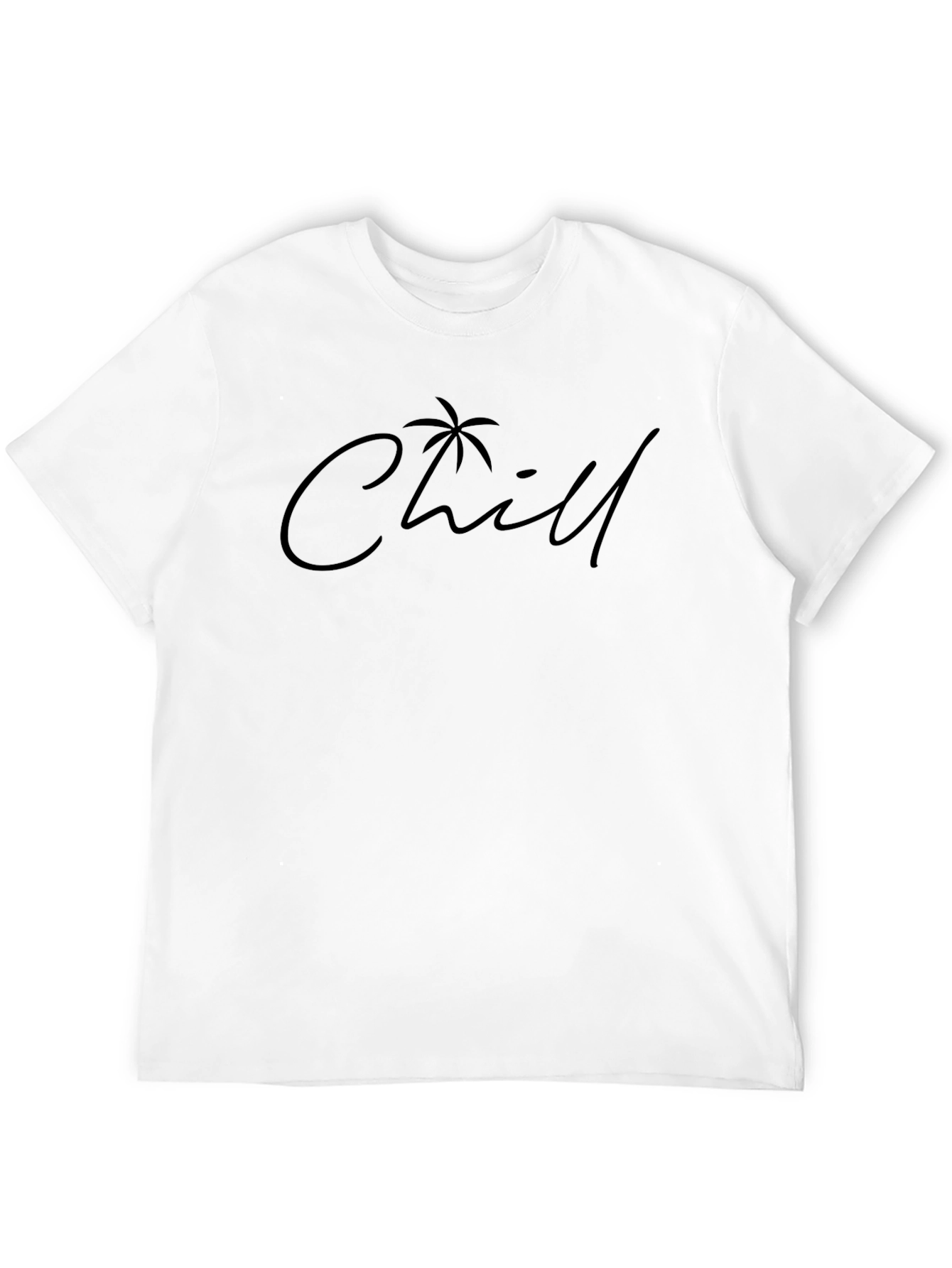 Black Chill Palm Tree Graphic Tee - Relaxed Vibe view 12