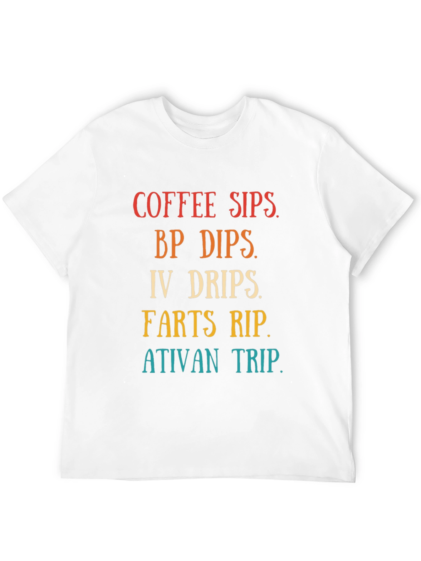 Black Coffee Sips BP Dips Funny Graphic Tee view 12