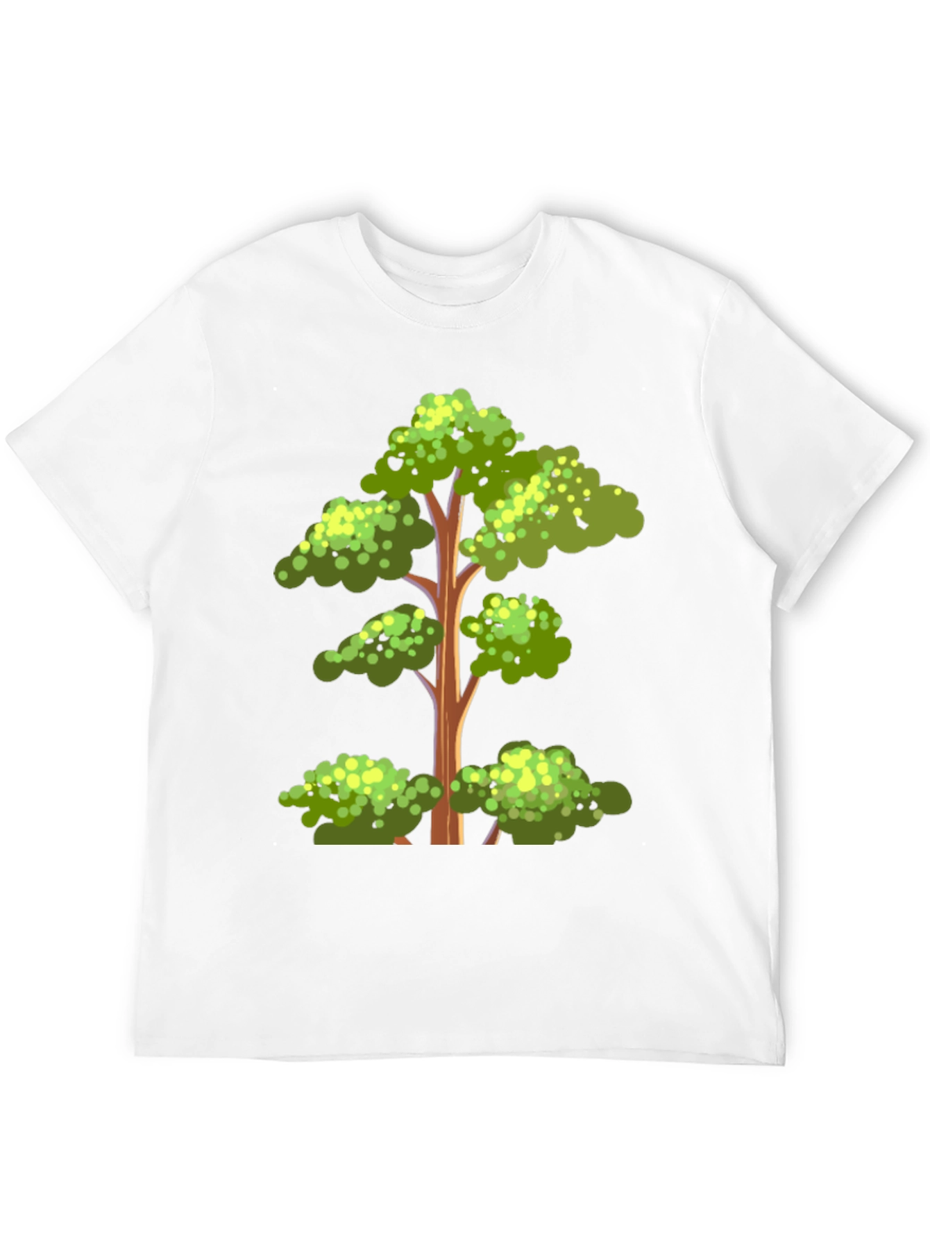 Black Tree Graphic Tee - Nature Inspired Menswear view 12