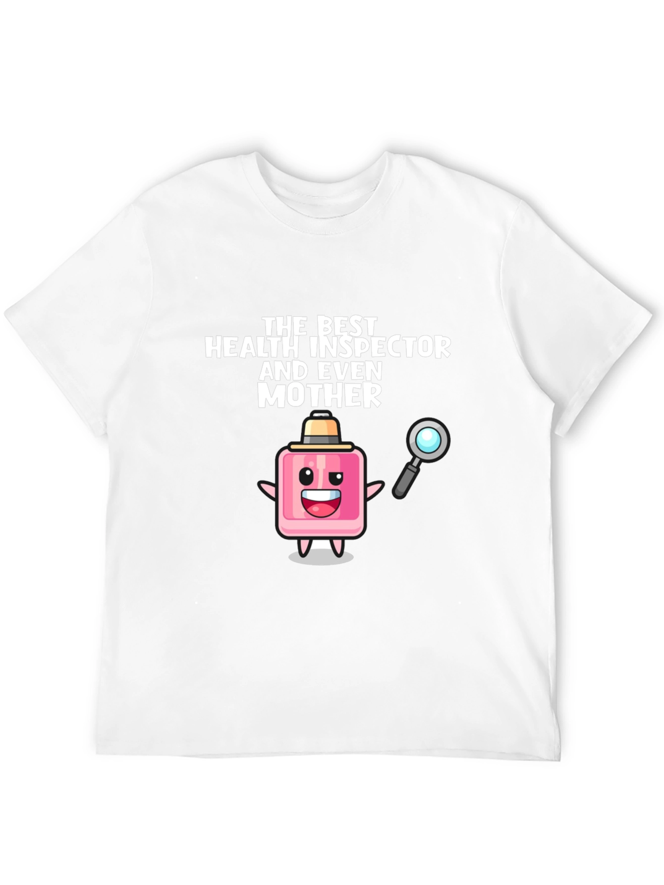 Black Health Inspector Mother Novelty T-Shirt view 12