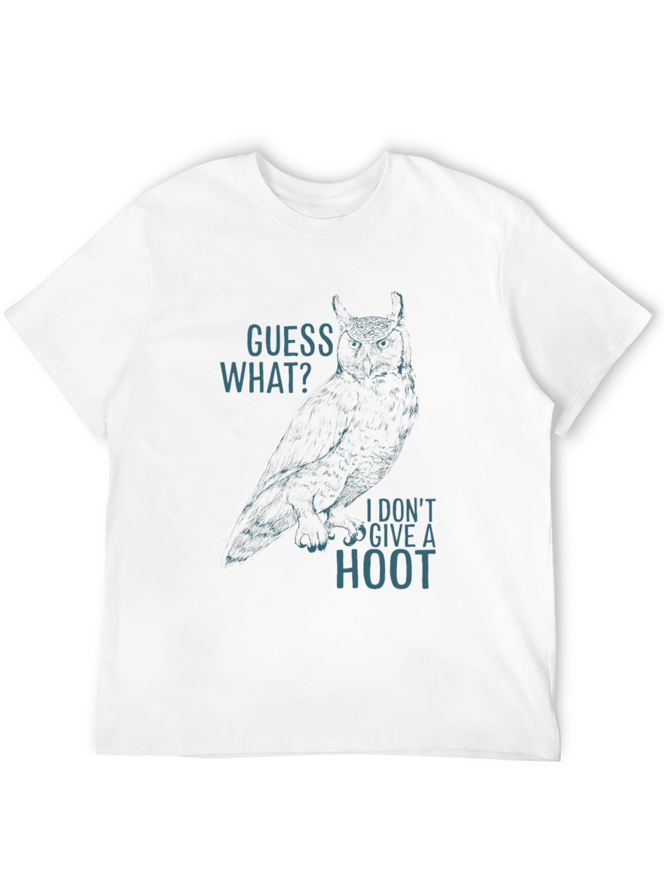 Black Guess What? Owl Graphic Tee - Black view 12