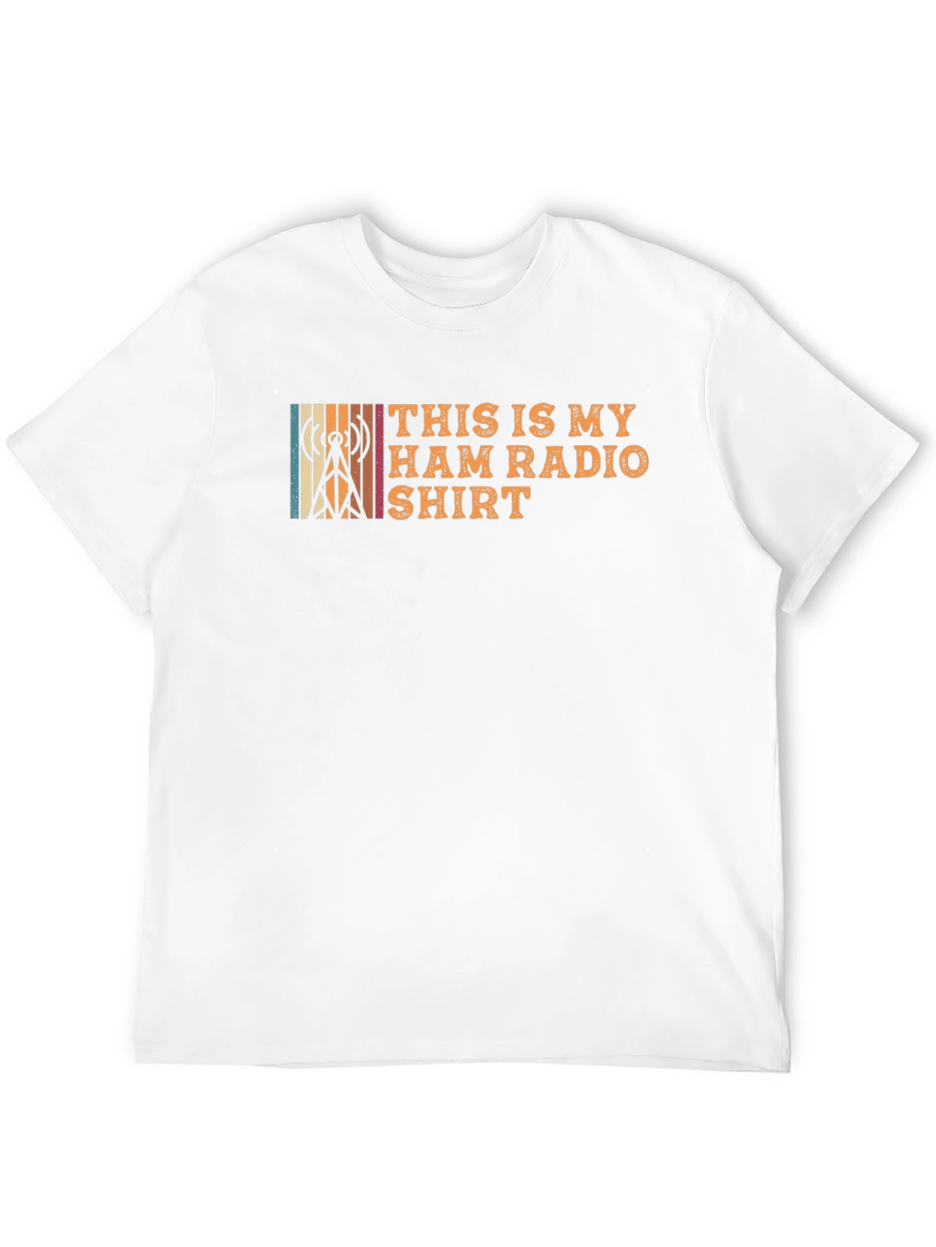 Black This Is My Ham Radio Shirt - Vintage Amateur Radio T-Shirt view 12