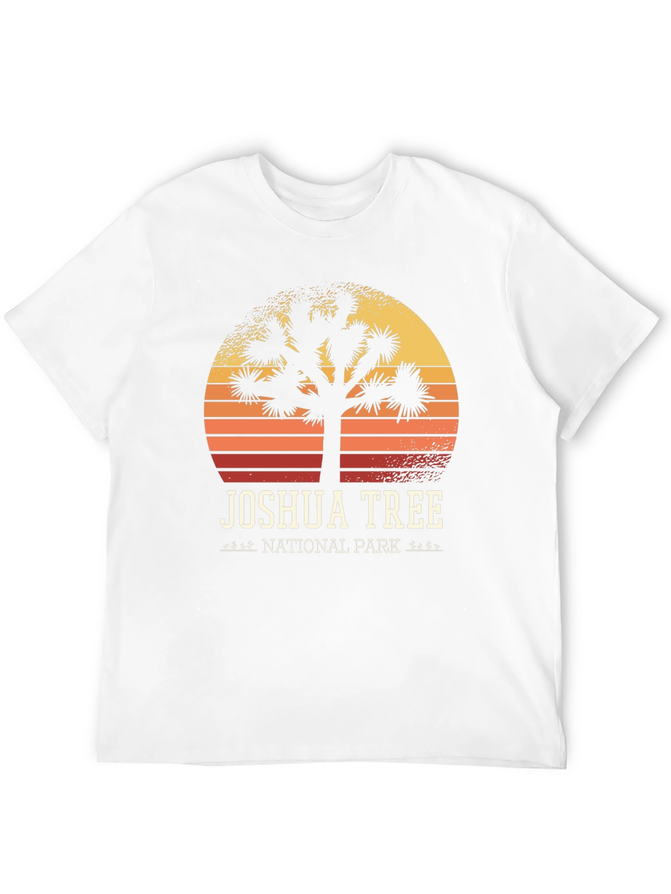 Black Joshua Tree National Park Graphic Tee view 12