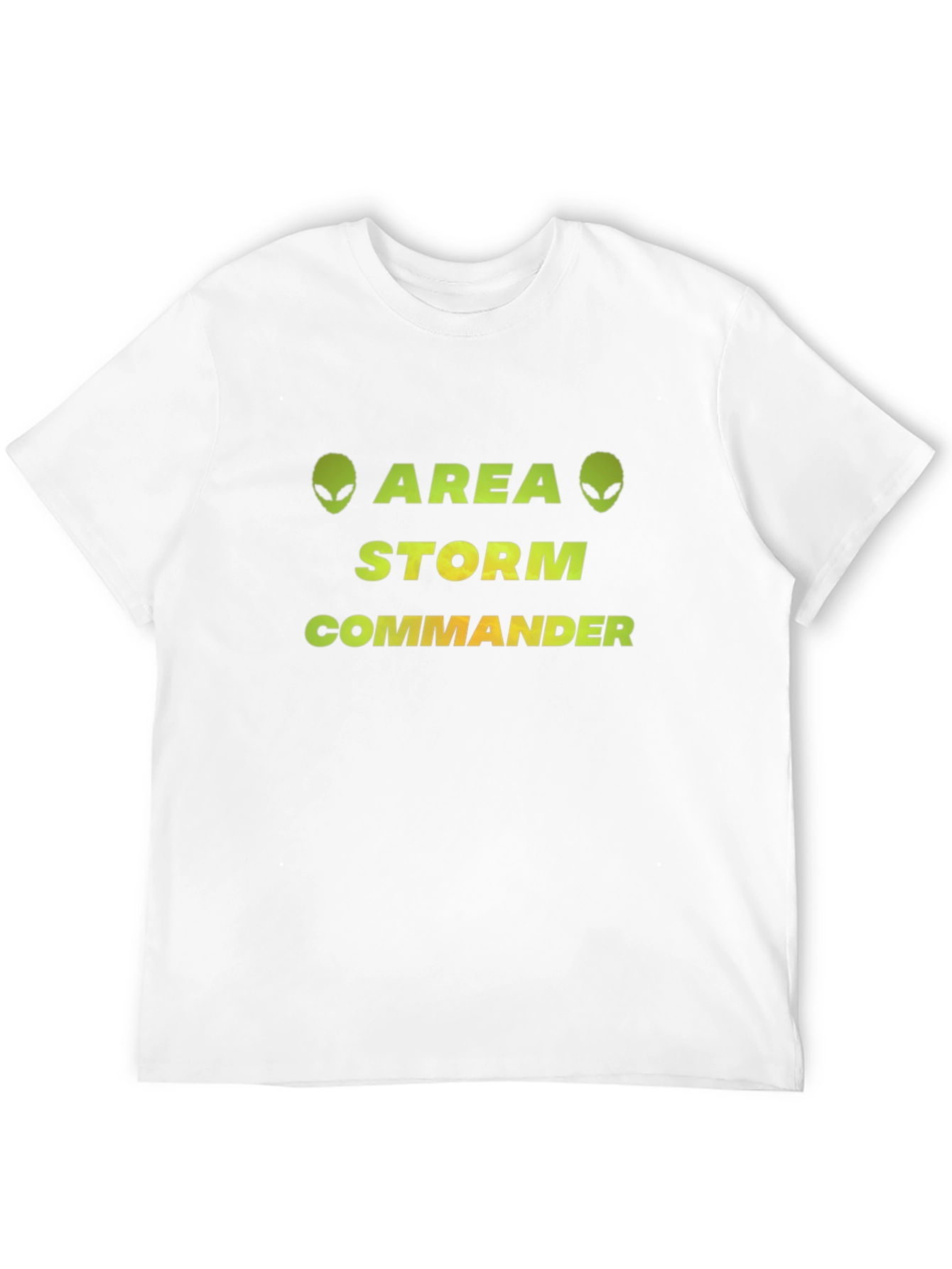 Black Area Storm Commander Graphic T-Shirt view 12