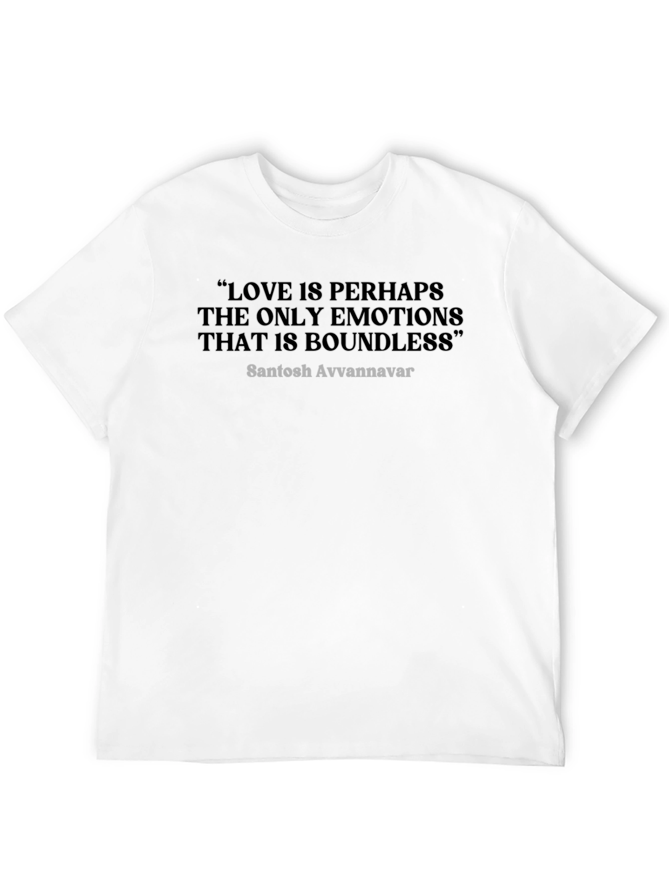 Black Love is Boundless Quote T-Shirt view 12