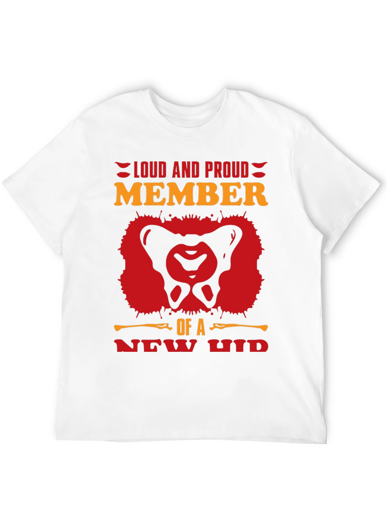 Black Loud and Proud Member T-Shirt - New Hip view 12