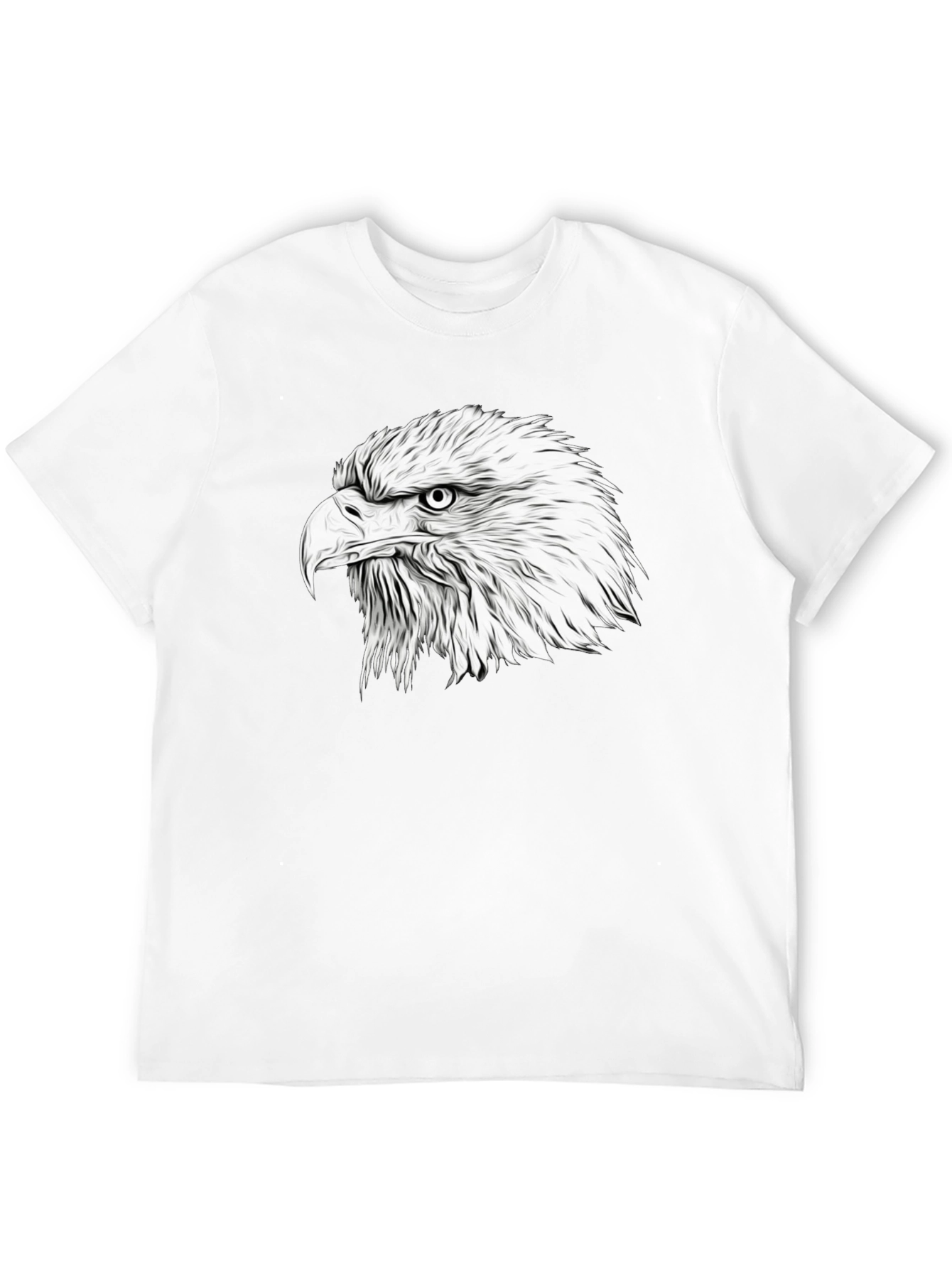 Black Black Eagle Graphic T-Shirt view 12