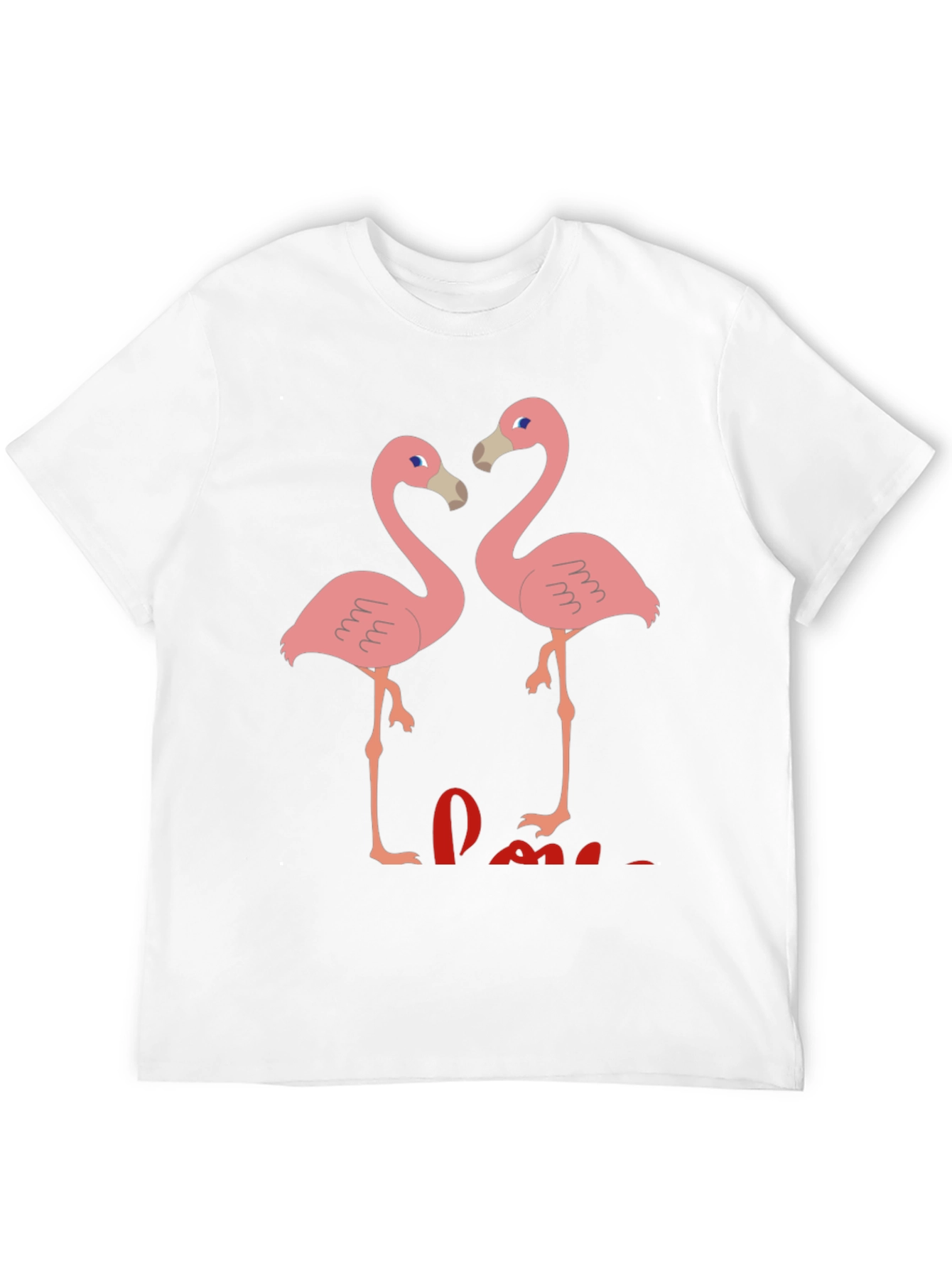 Black Flamingo Love T-Shirt view 12
