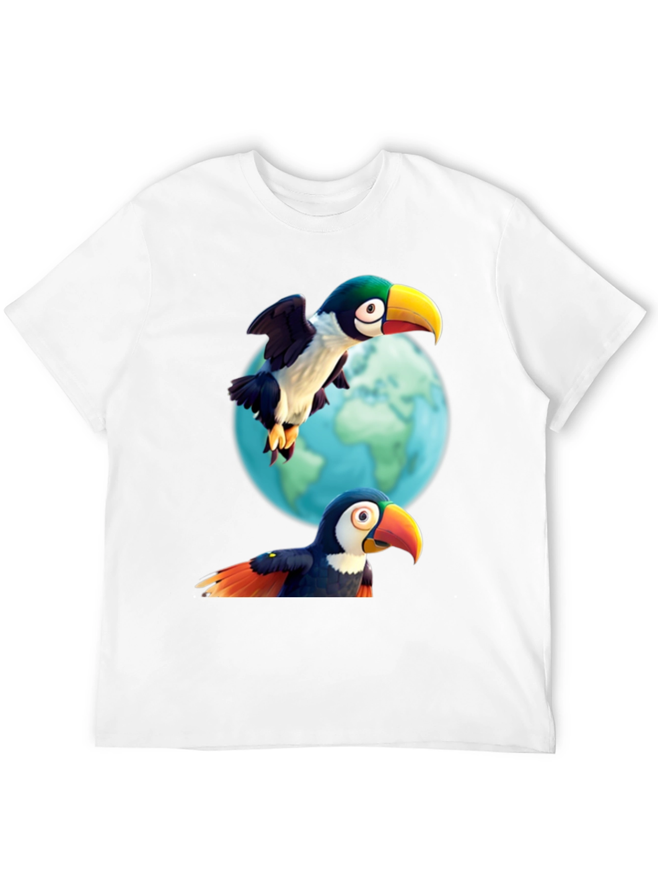 Black Toucan T-Shirt: A Tropical Adventure! view 12