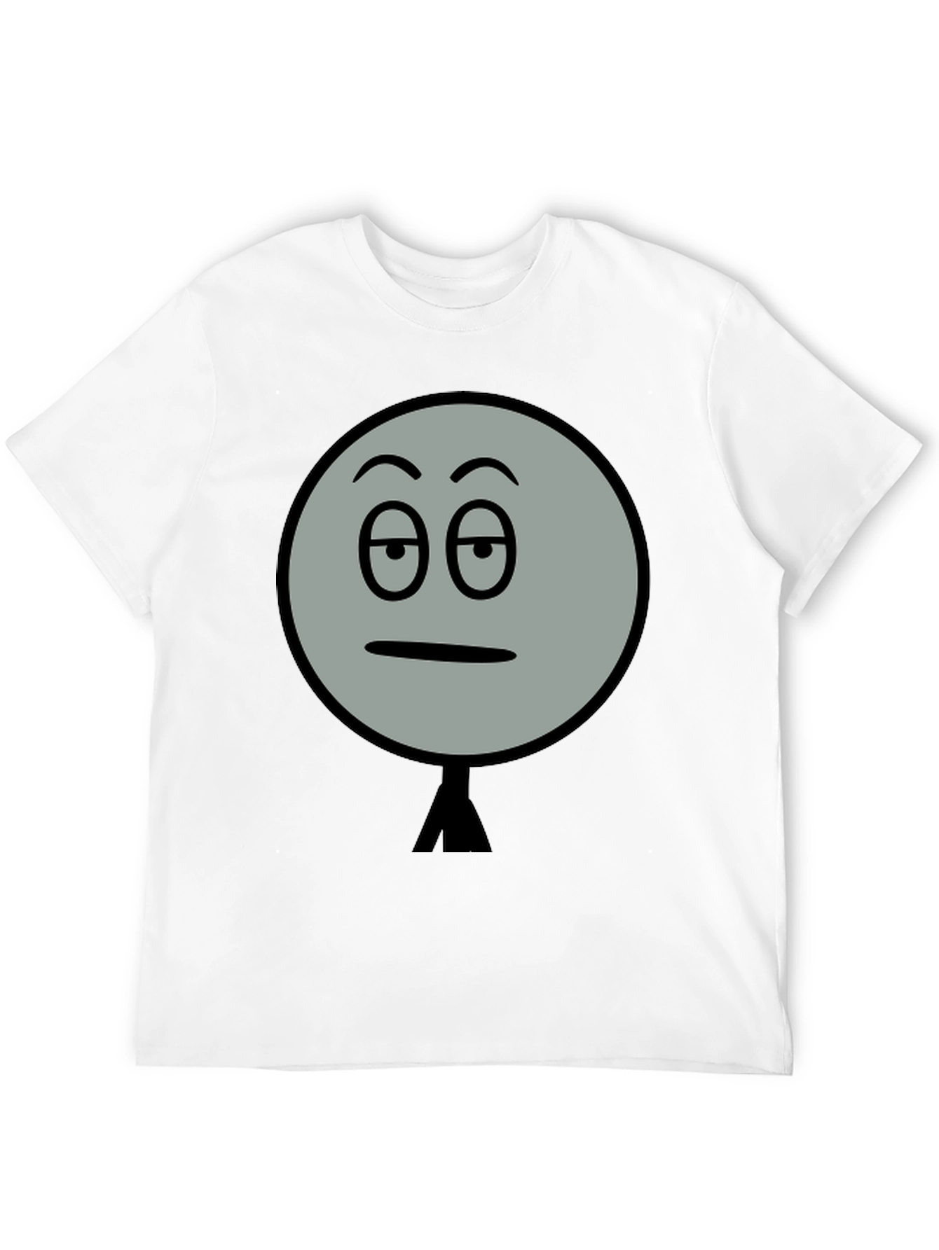 Black Sarcastic Mood T-Shirt - Funny Graphic Tee view 12