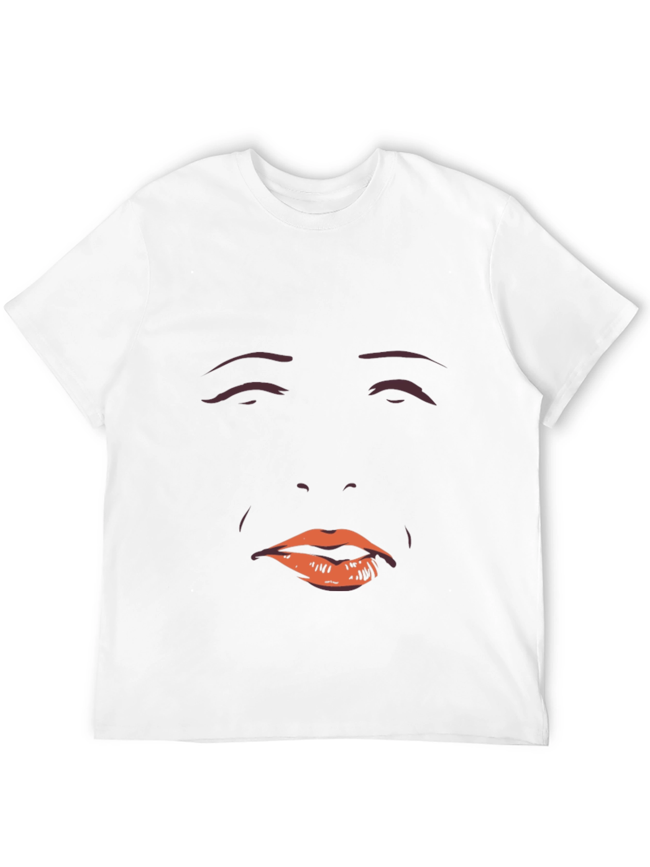Black Mysterious Face Graphic Tee - Unisex Soft Cotton T-Shirt view 12