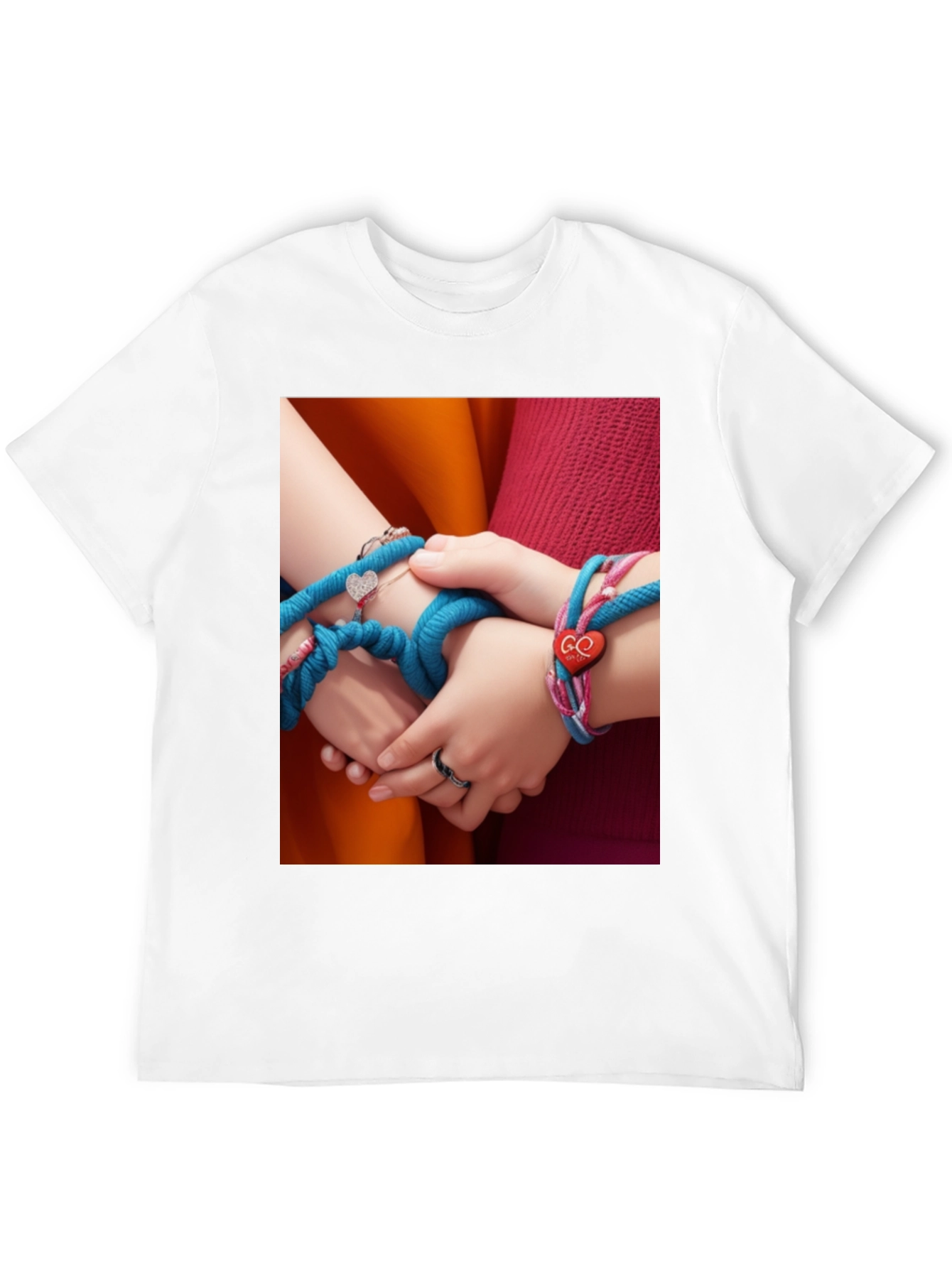 Black Heart String T-Shirt view 12