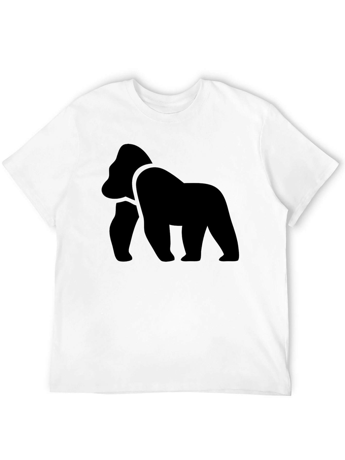 Black Black Gorilla Graphic Tee - Men's Crew Neck view 12