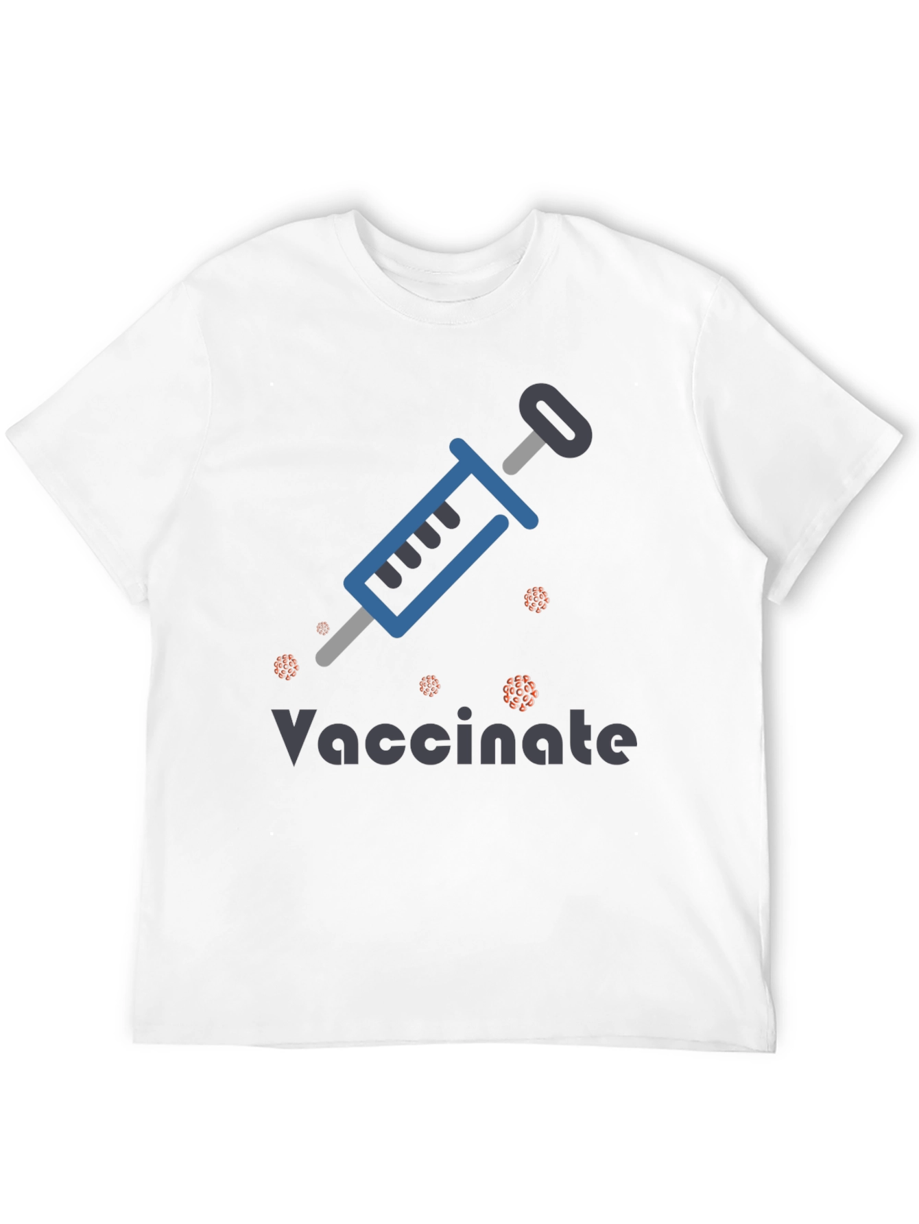Black Vaccinate Graphic T-Shirt view 12