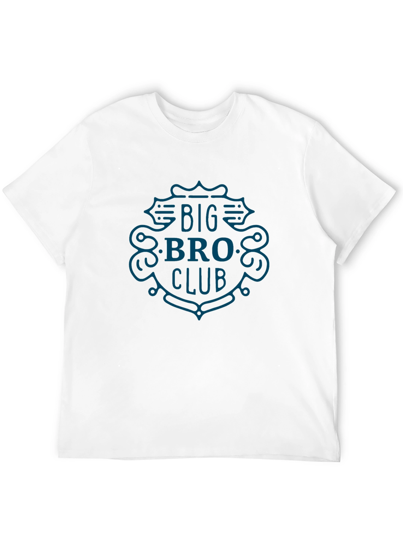 Black Big Bro Club Tee - Cool Graphic T-Shirt view 12