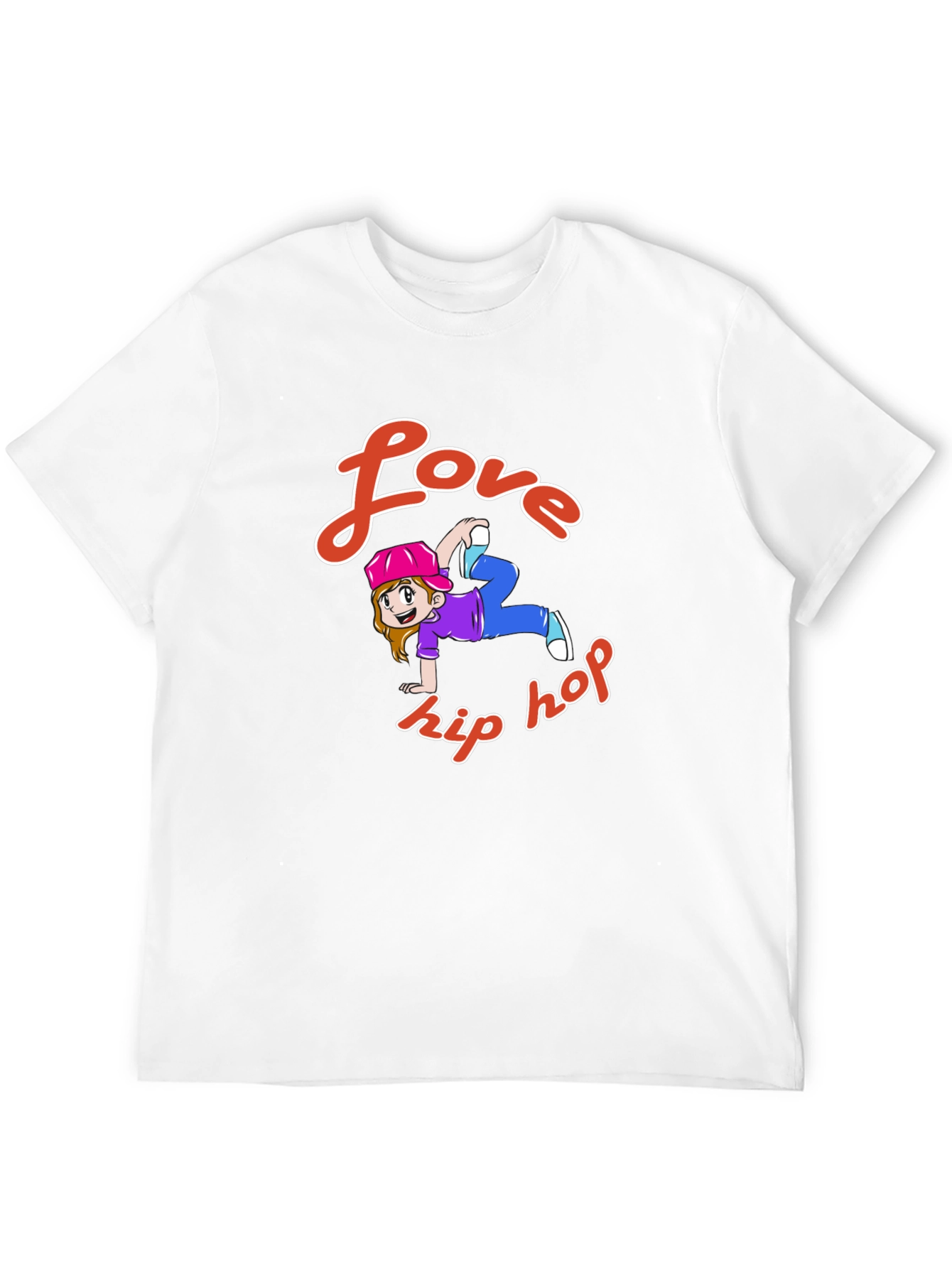 Black Love Hip Hop Graphic T-Shirt - Black Cotton Tee view 12