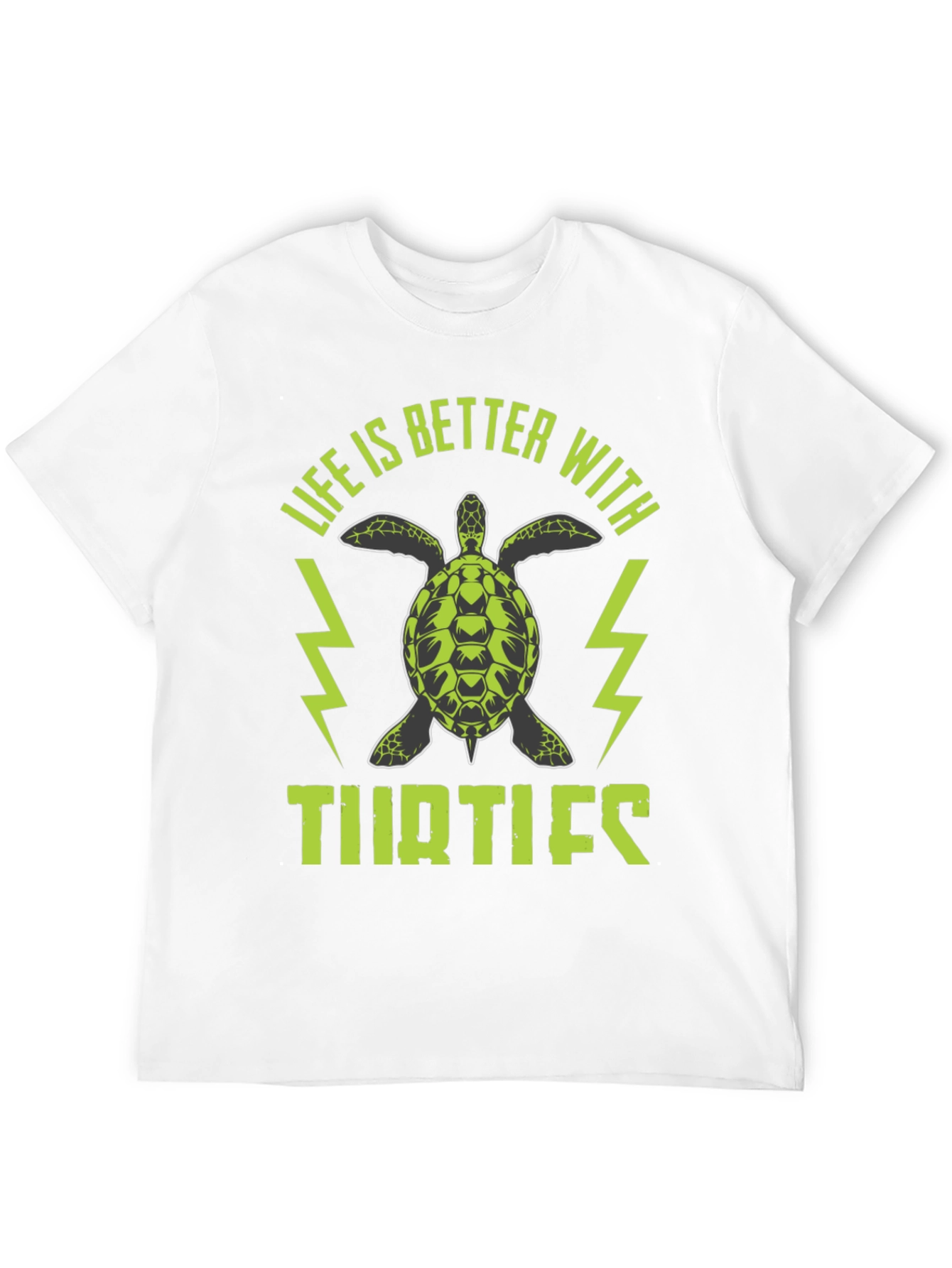 Black Life is Better with Turtles T-Shirt view 12
