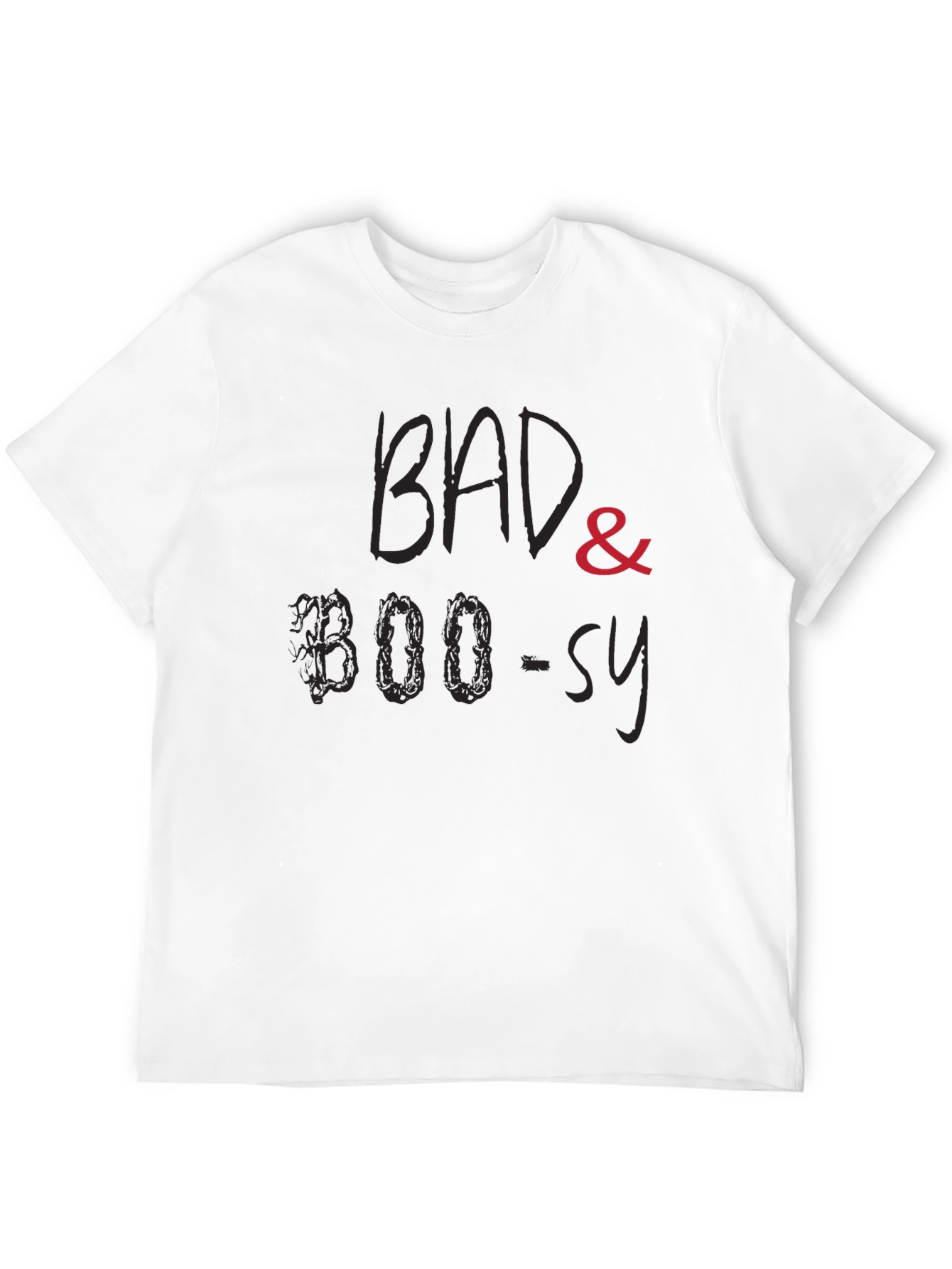 Black Bad & Boosy Graphic T-Shirt view 12