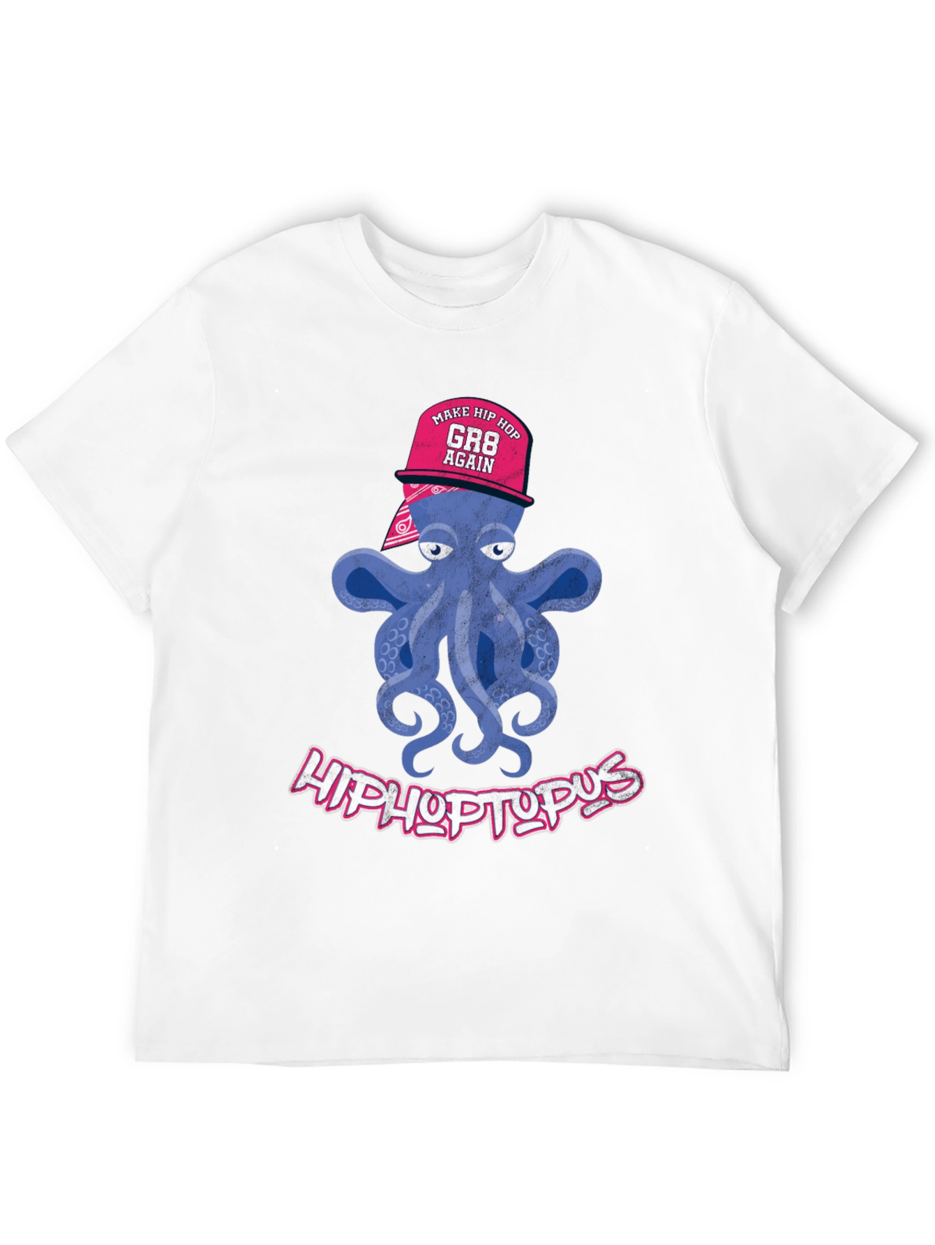 Black HipHoptopus T-Shirt view 12
