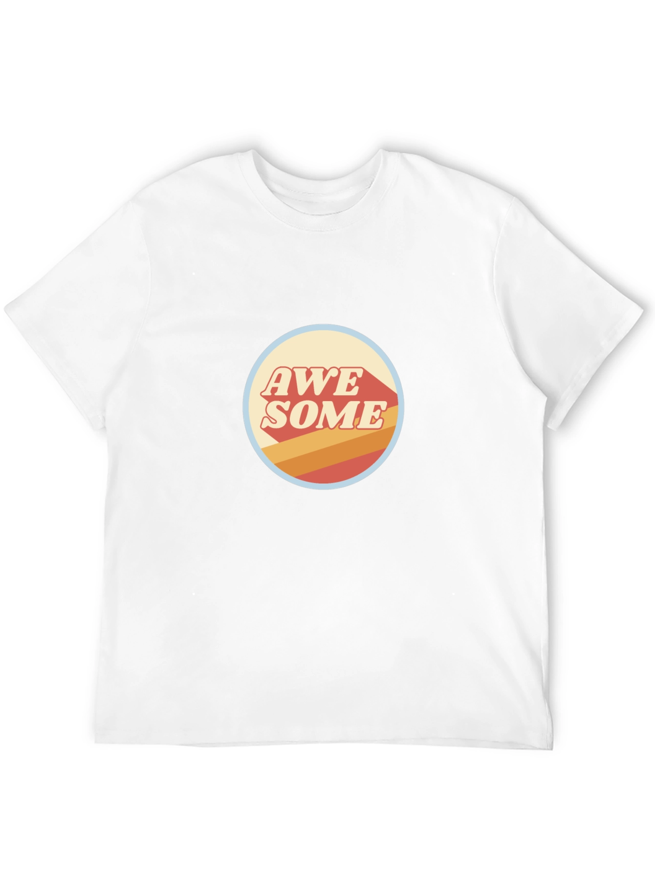 Black Awesome Retro Graphic Tee - Stylish Black T-Shirt view 12