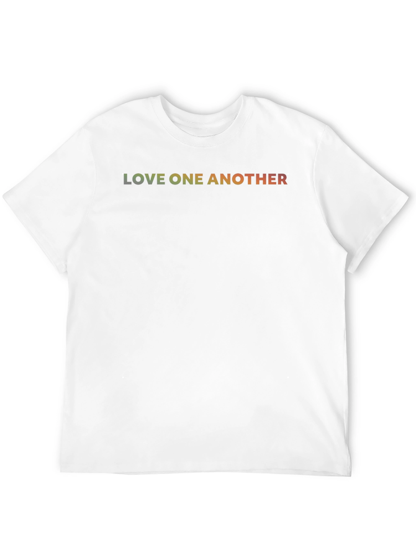 Black Love One Another Black T-Shirt view 12