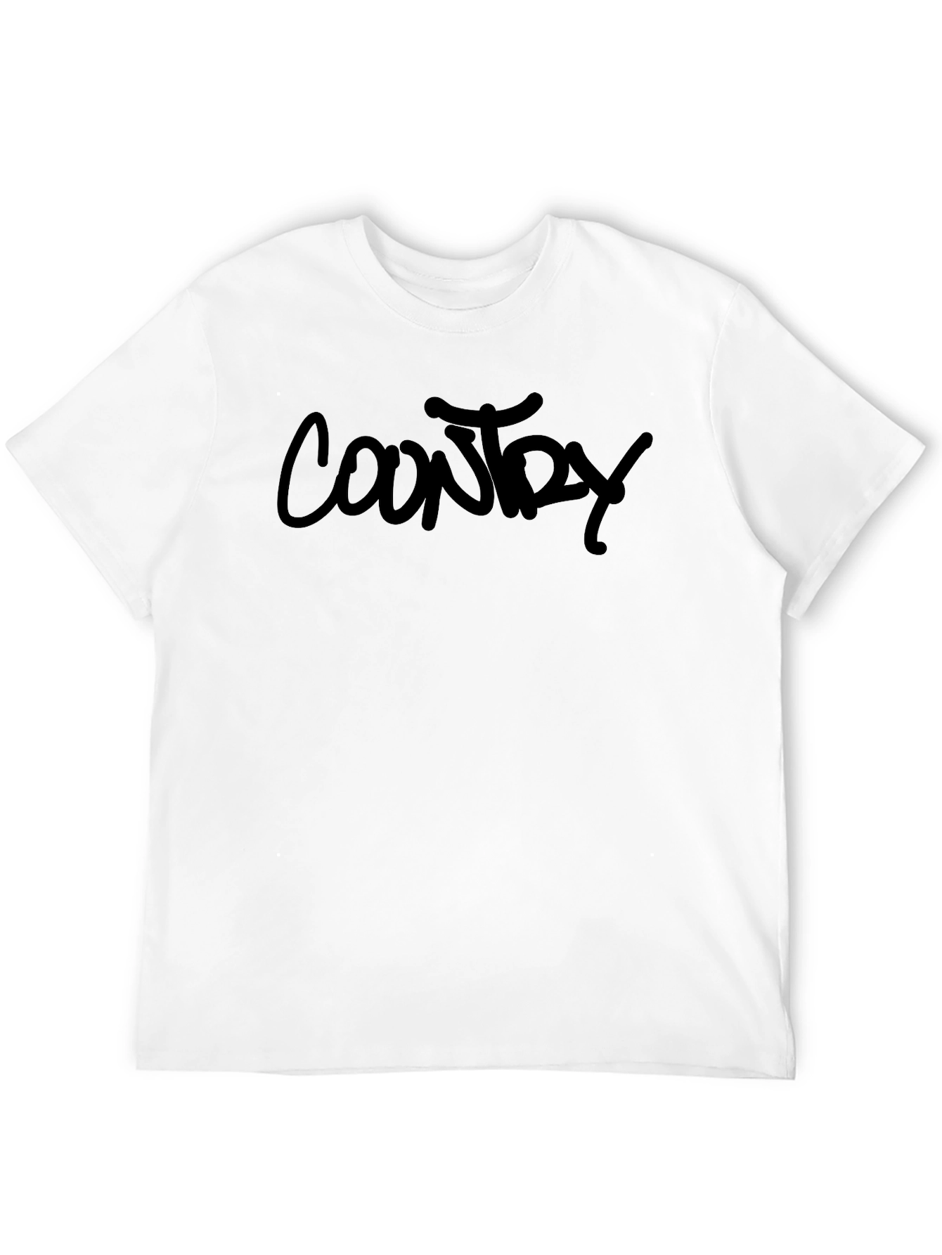 Black Country T-Shirt - Black Graphic Tee view 12