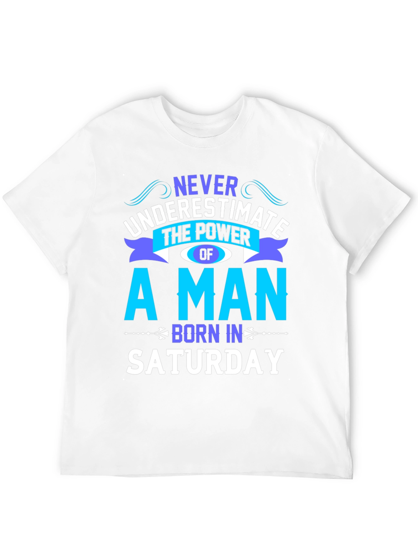 Black Born on Saturday T-Shirt view 12